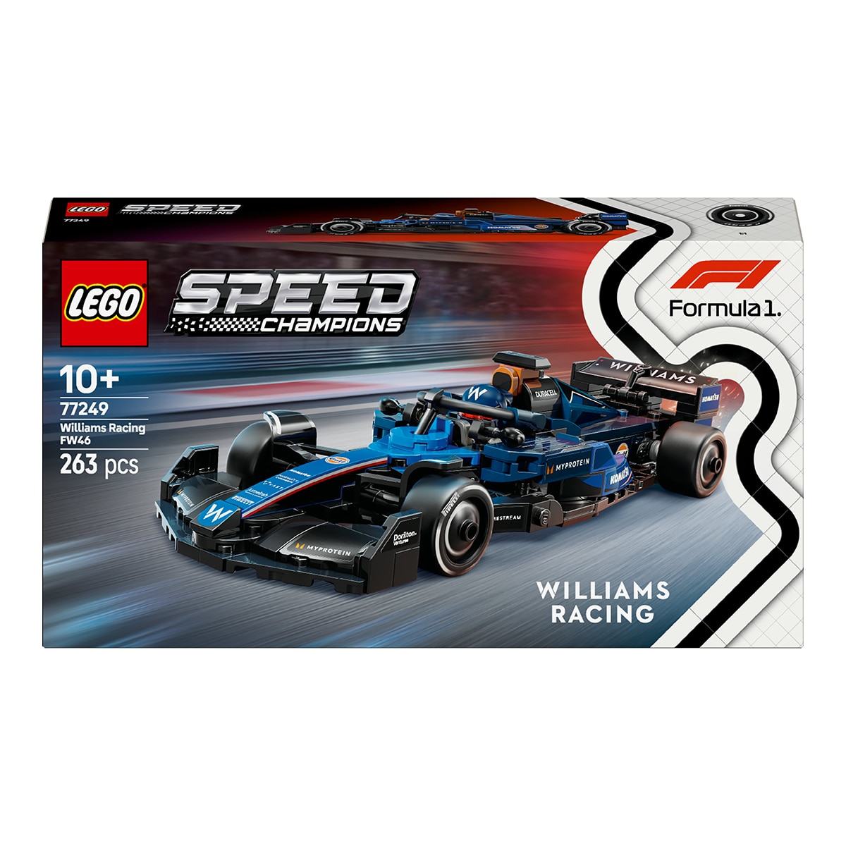 Imagen 0 de Juego de construcción Coche de Carreras Williams Racing FW46 F1® LEGO Speed Champions - 77249