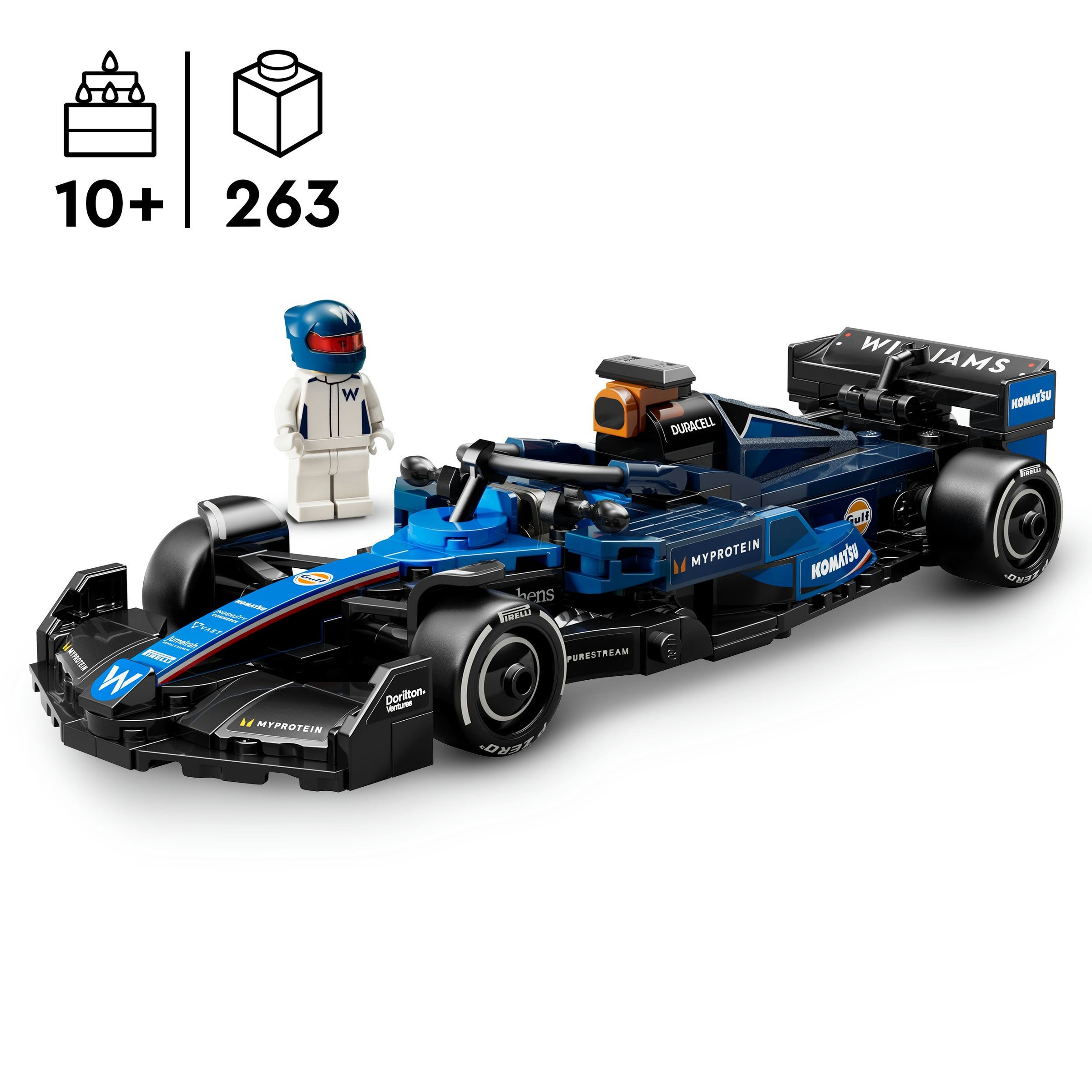 Juego de construcción Coche de Carreras Williams Racing FW46 F1® LEGO Speed Champions - 77249 4