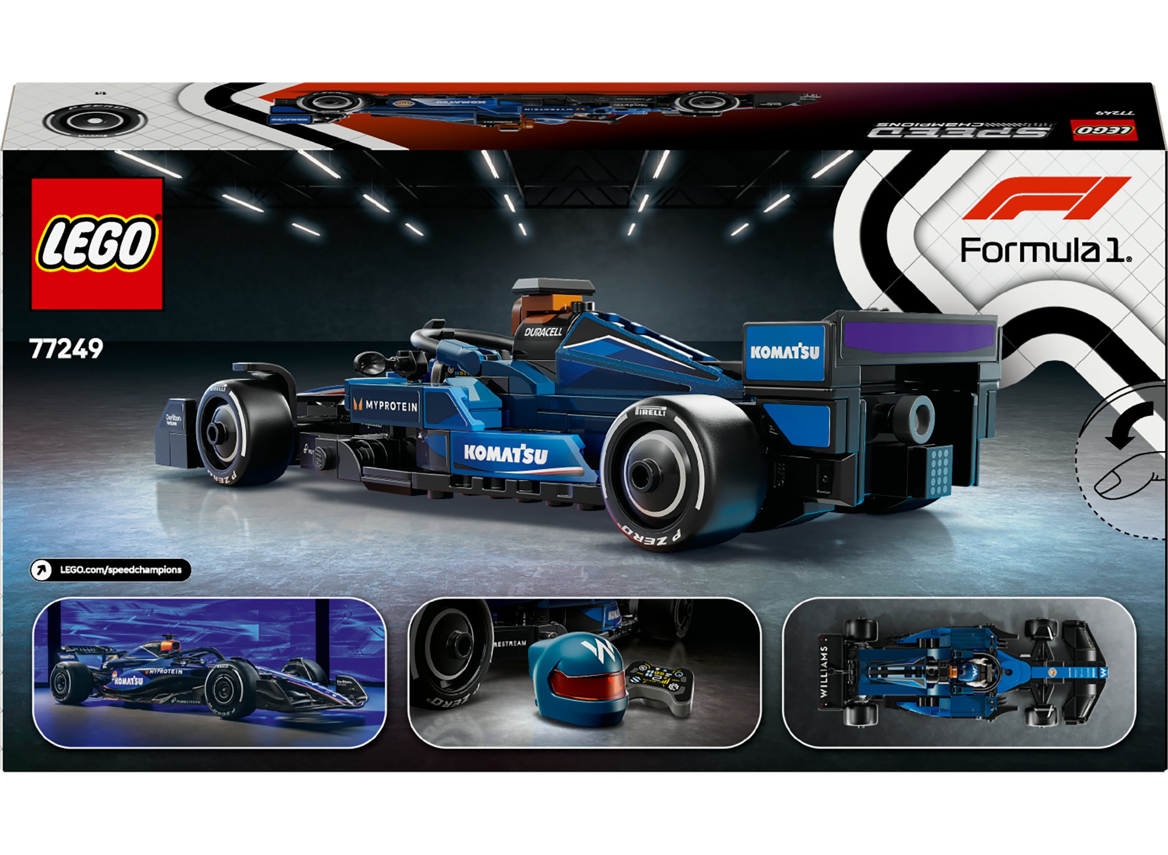 Juego de construcción Coche de Carreras Williams Racing FW46 F1® LEGO Speed Champions - 77249 9