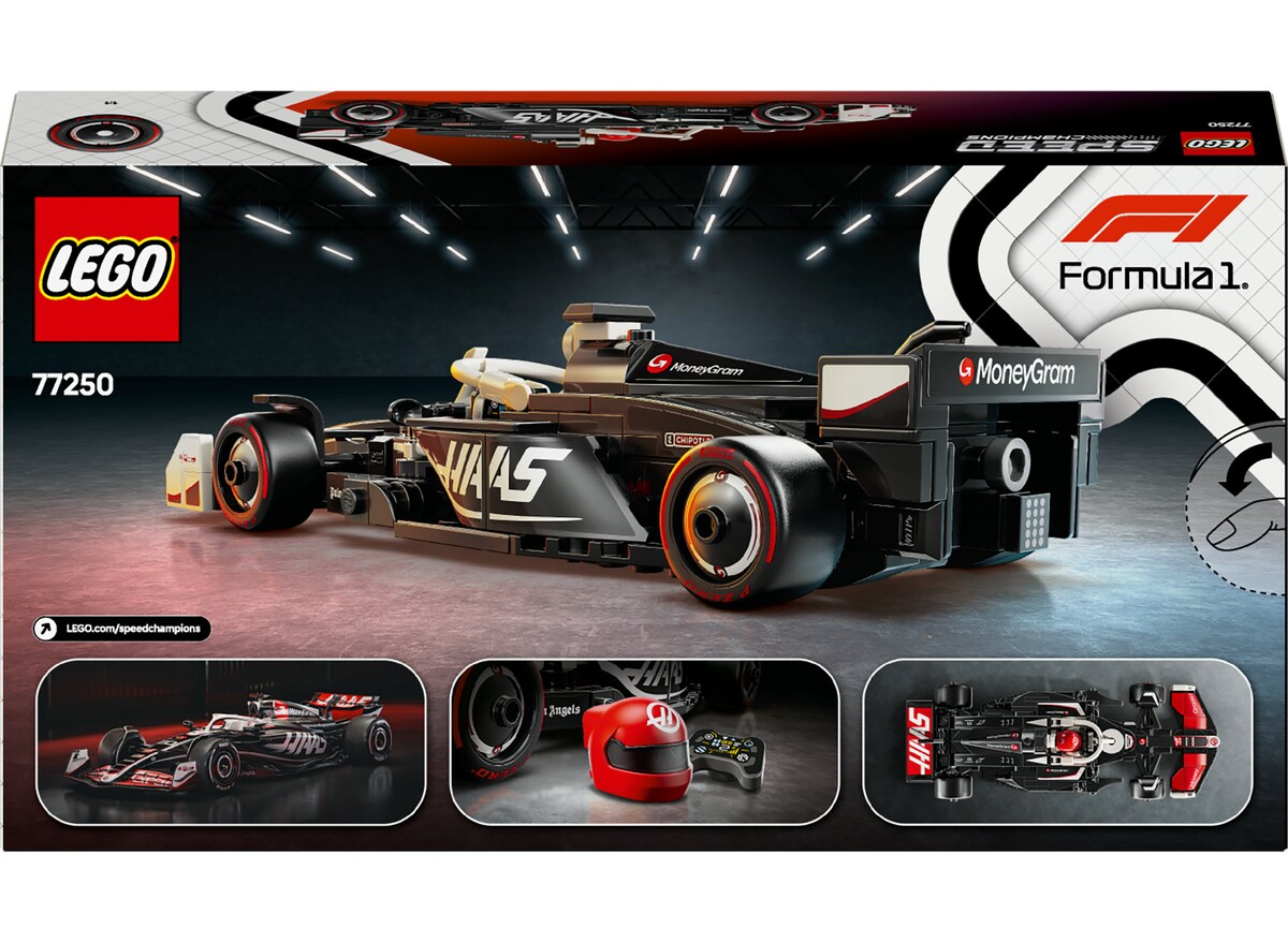 Juego de construcción Coche de Carreras MoneyGram Haas F1® Team VF-24 LEGO Speed Champions - 77250 7