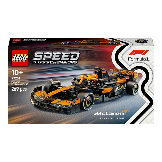 Juego de construcción Coche de Carreras McLaren F1® Team MCL38 Lego Speed Champions