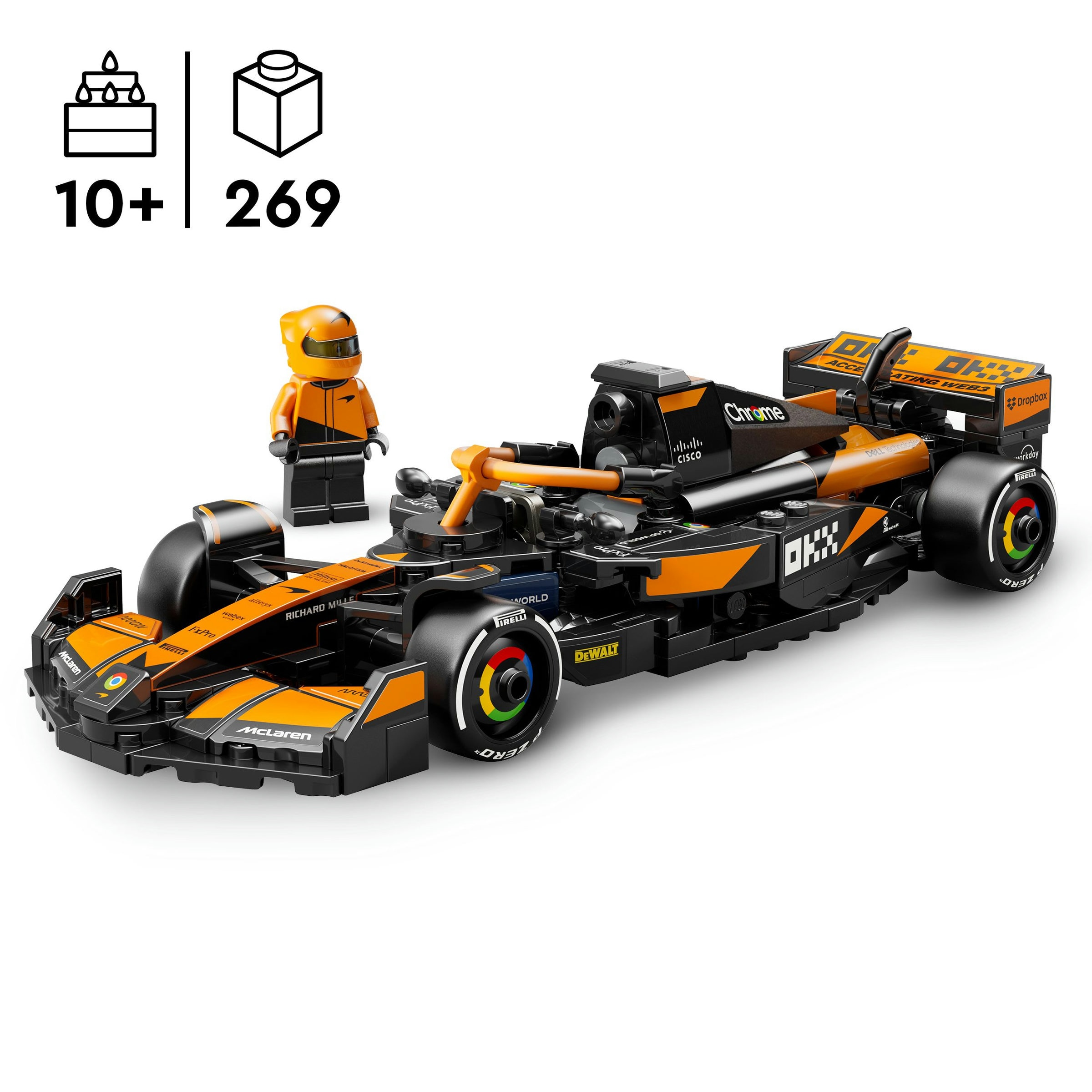 McLaren F1® Team MCL38 Lego Speed Champions 5