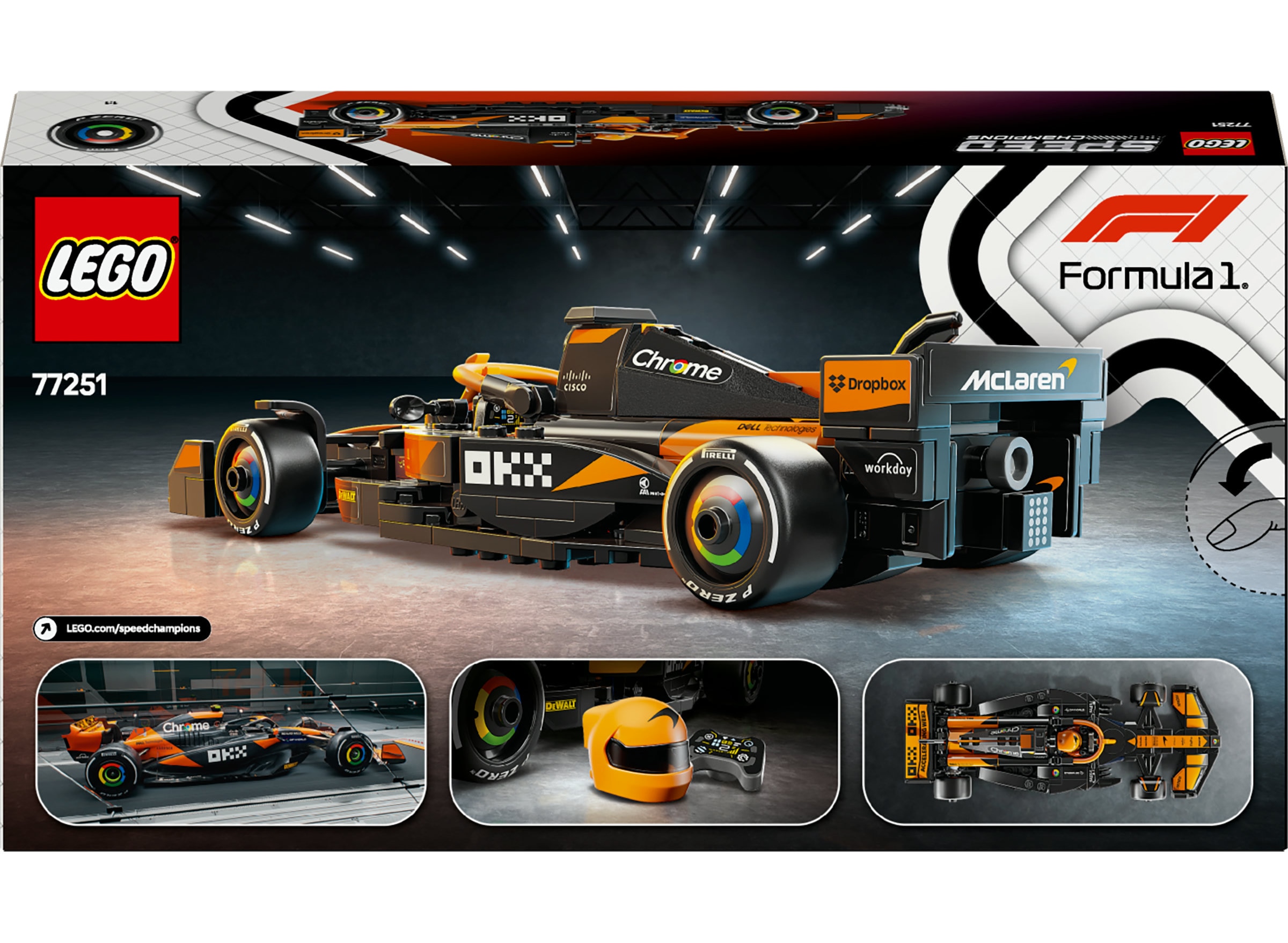 McLaren F1® Team MCL38 Lego Speed Champions 10