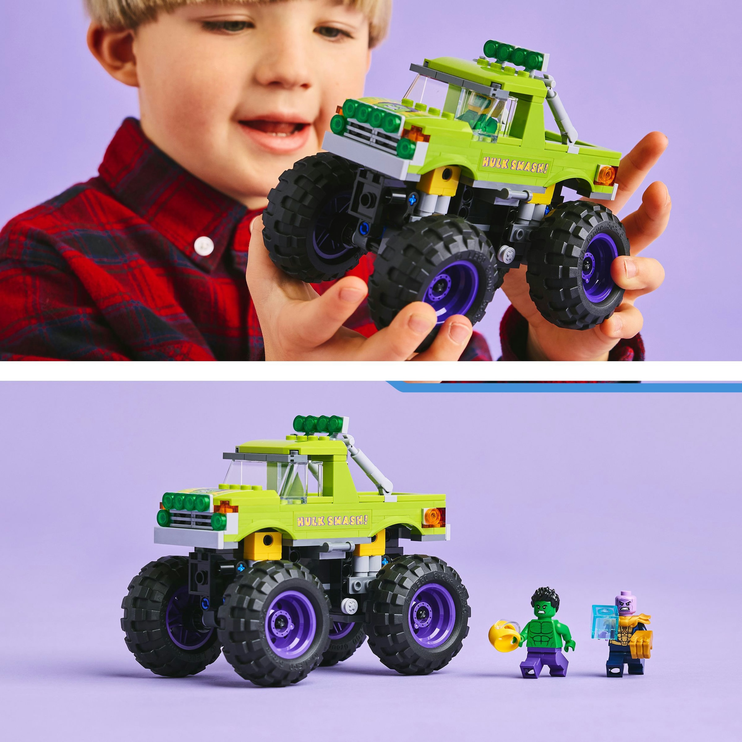 Juego de Construcción Camión de Hulk vs. Thanos Marvel LEGO - 76312 6
