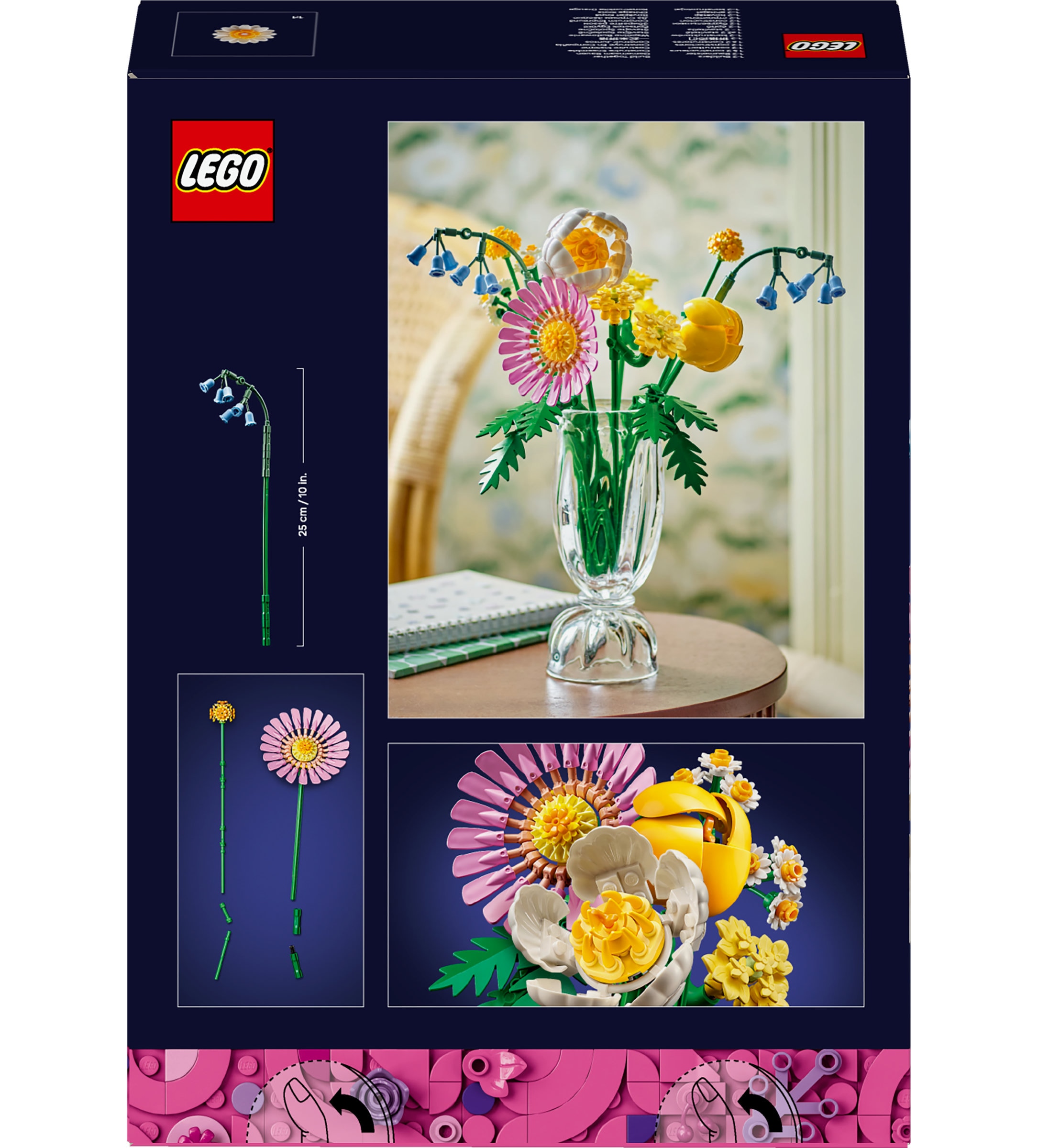 Juego de Construcción Ramillete Rayos de Sol LEGO Botanicals - 10347 8