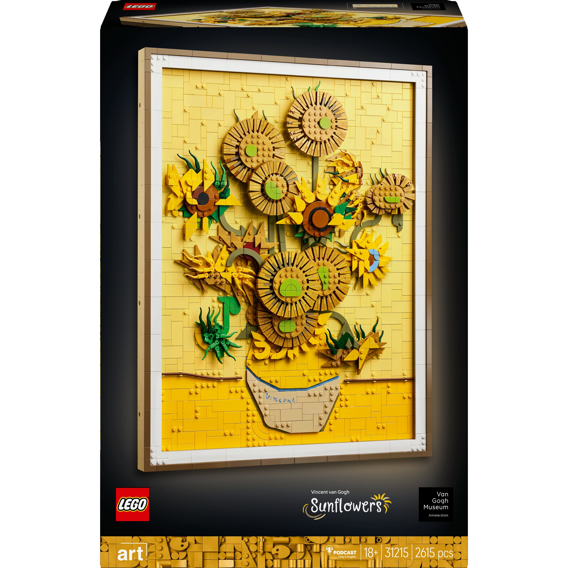 Imagem 0 de Conjunto de construção Vincent van Gogh: Os Girassóis Lego Art