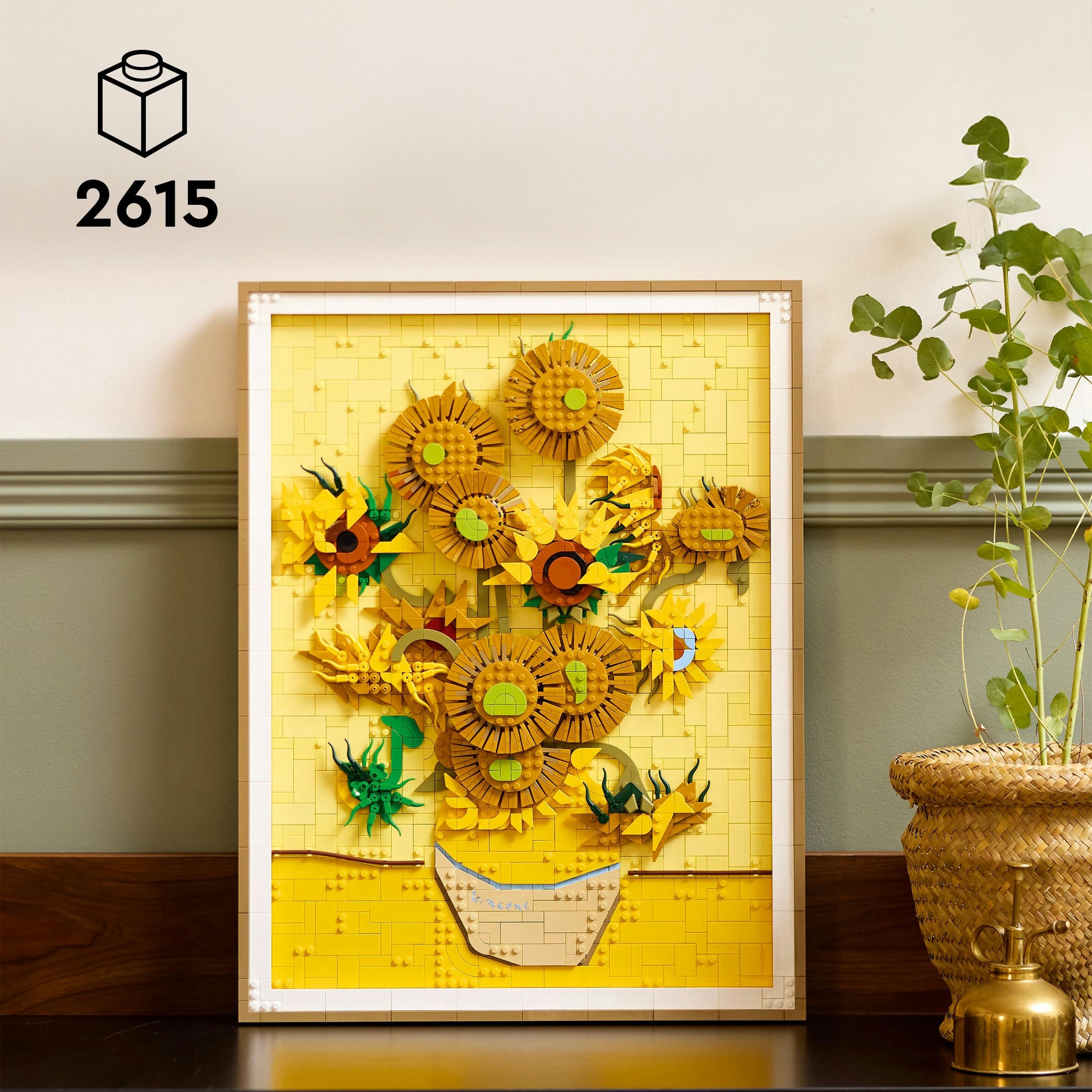 Juego de Construcción Vincent van Gogh: Los Girasoles LEGO Art - 31215 3