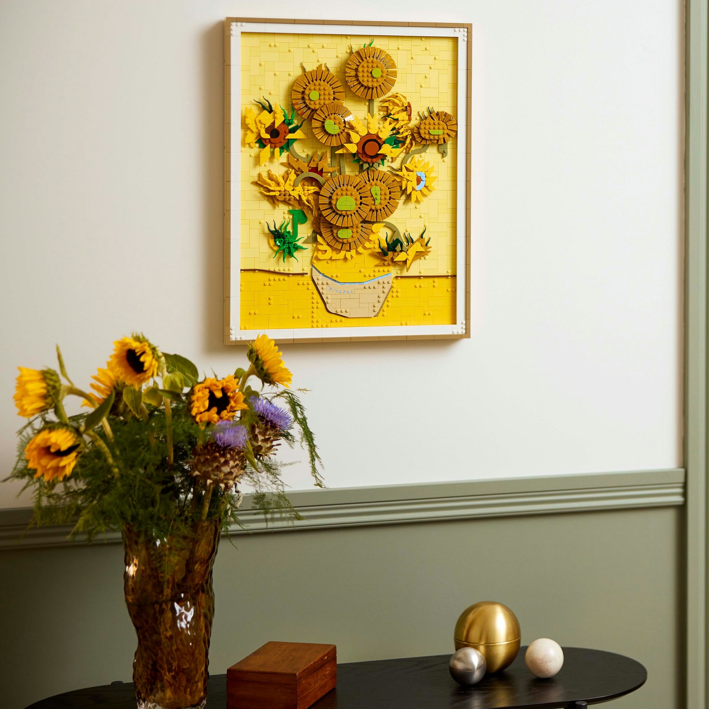 Juego de Construcción Vincent van Gogh: Los Girasoles LEGO Art - 31215 4
