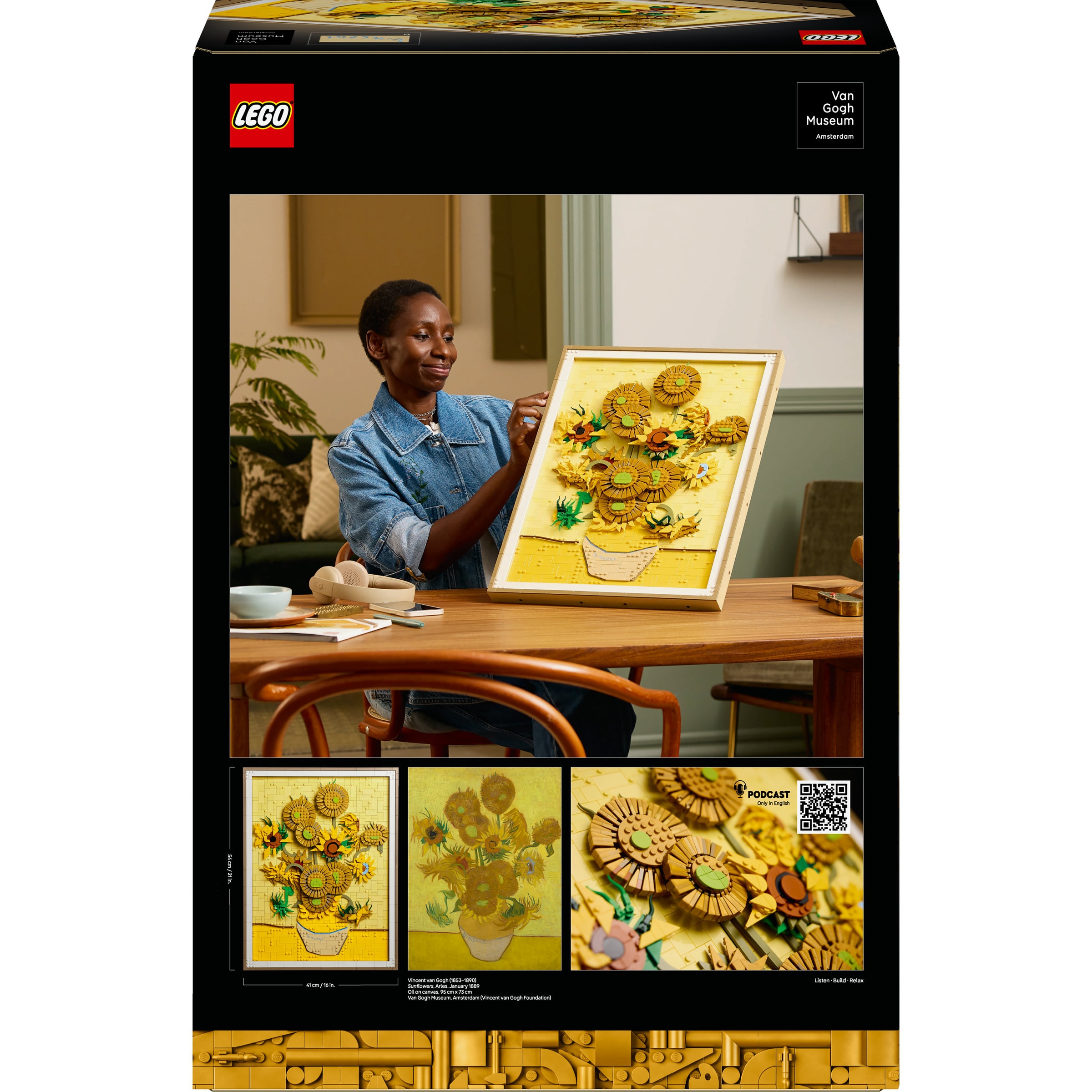 Juego de Construcción Vincent van Gogh: Los Girasoles LEGO Art - 31215 8