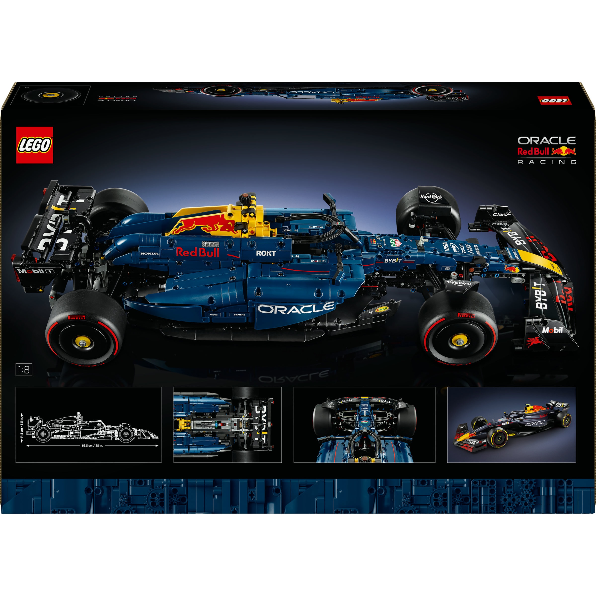 Juego de Construcción Coche Oracle Red Bull Racing RB20 F1 LEGO Technic - 42206 8