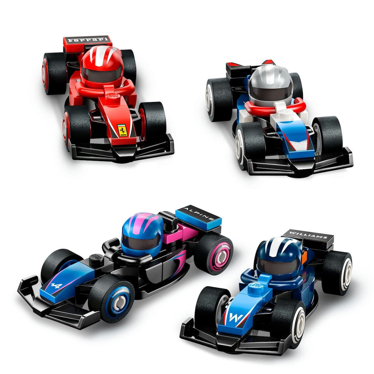 Juego de Construcción Coches de F1® Coleccionables LEGO Minifigures - 71049 5