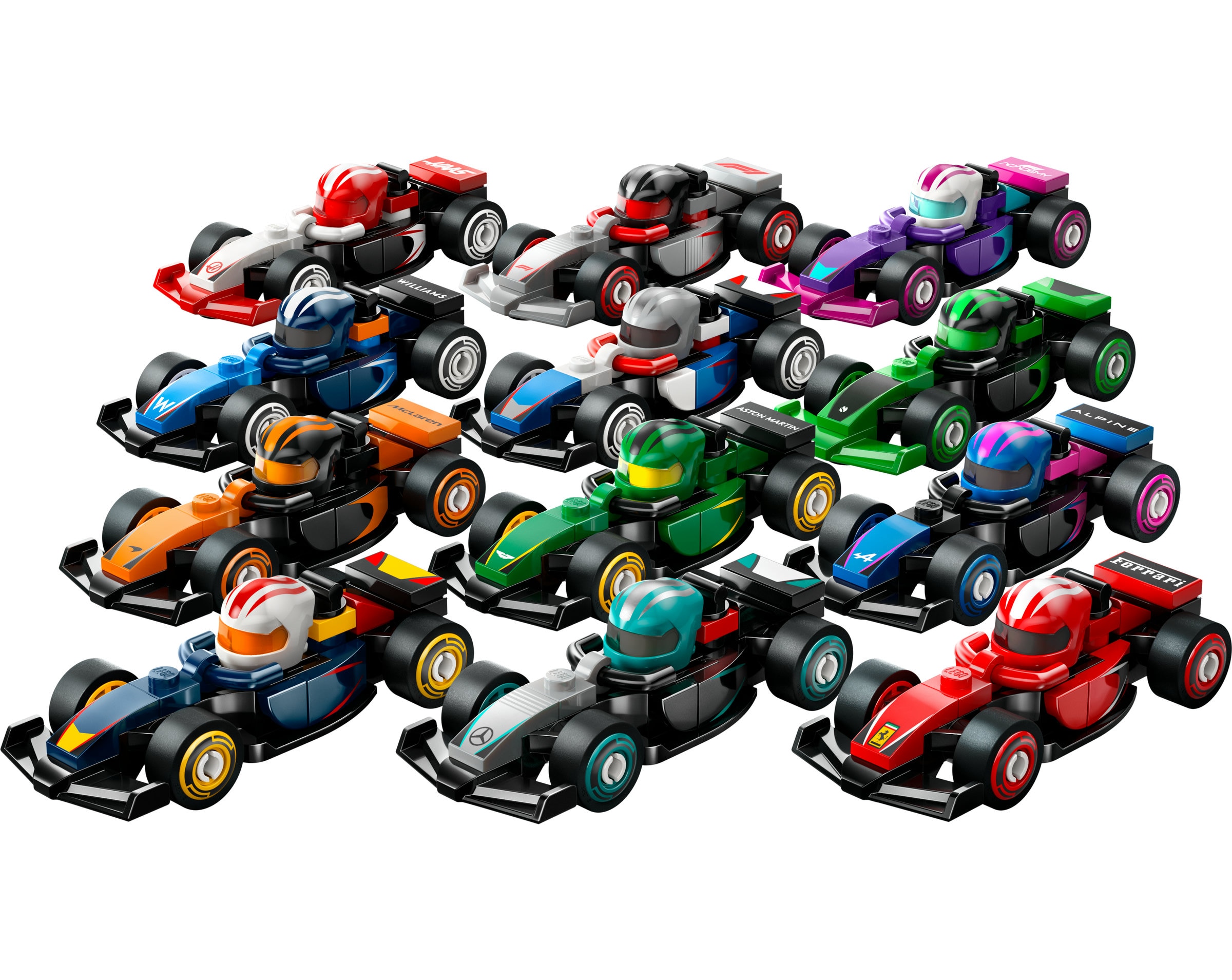 Juego de Construcción Coches de F1® Coleccionables LEGO Minifigures - 71049 7