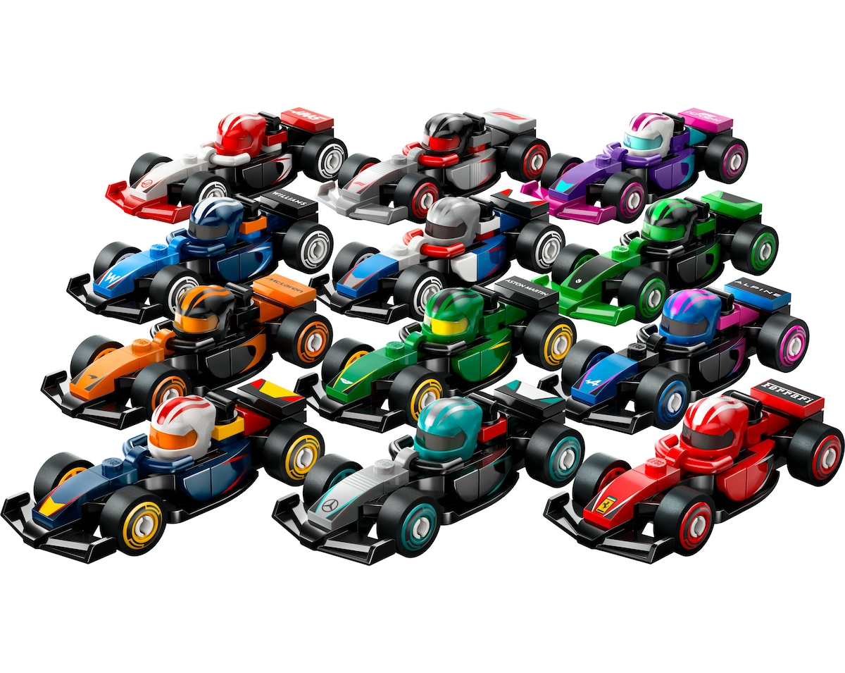 Juego de Construcción Coches de F1® Coleccionables LEGO Minifigures - 71049 7