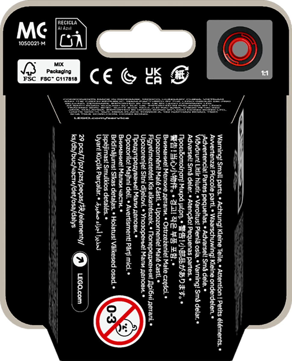 Juego de Construcción Coches de F1® Coleccionables LEGO Minifigures - 71049 8