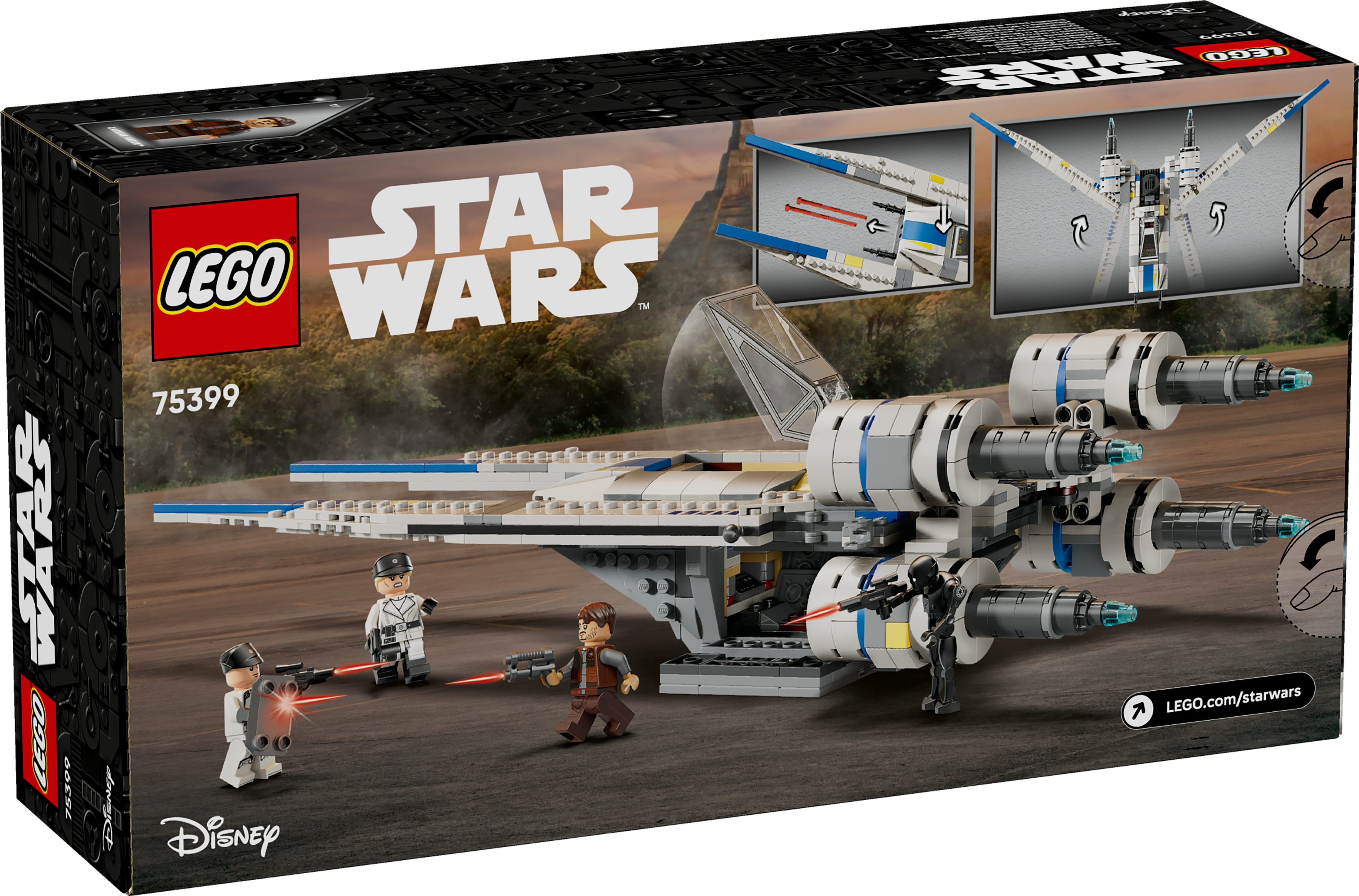 Juego de Construcción Caza Estelar Rebelde Ala-U LEGO Star Wars - 75399 7