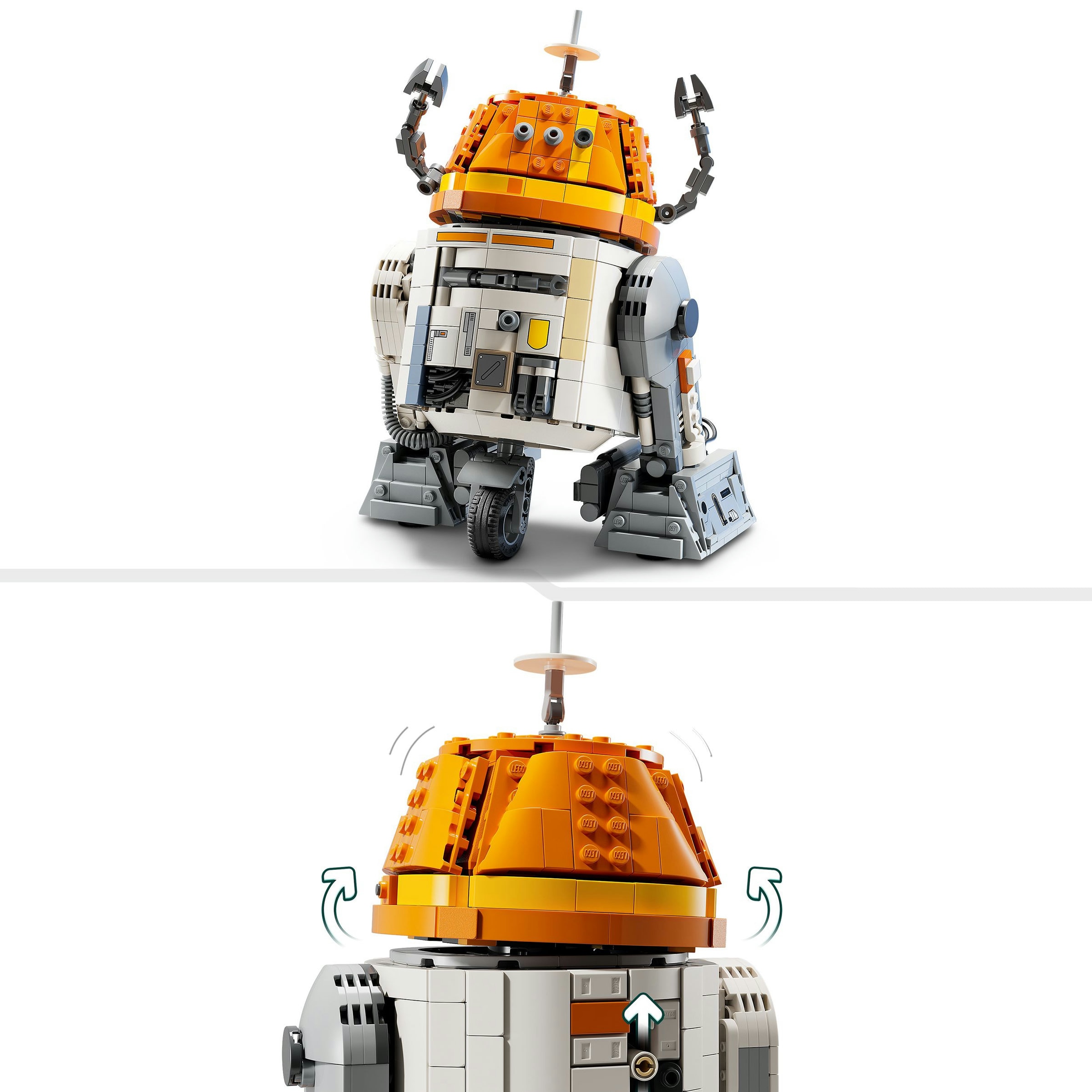 Juego de Construcción Droide Astromecánico Chopper (C1-10P) LEGO Star Wars - 75416 4