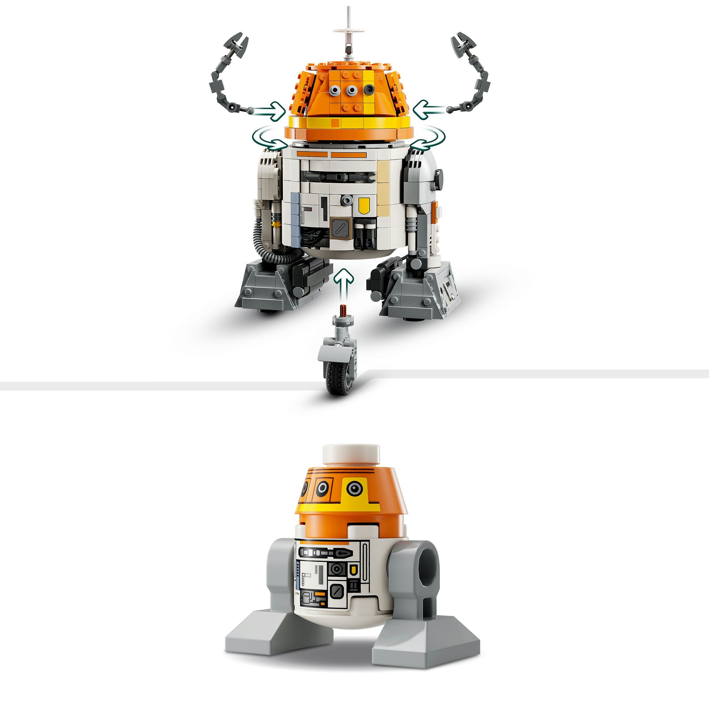 Juego de Construcción Droide Astromecánico Chopper (C1-10P) LEGO Star Wars - 75416 5