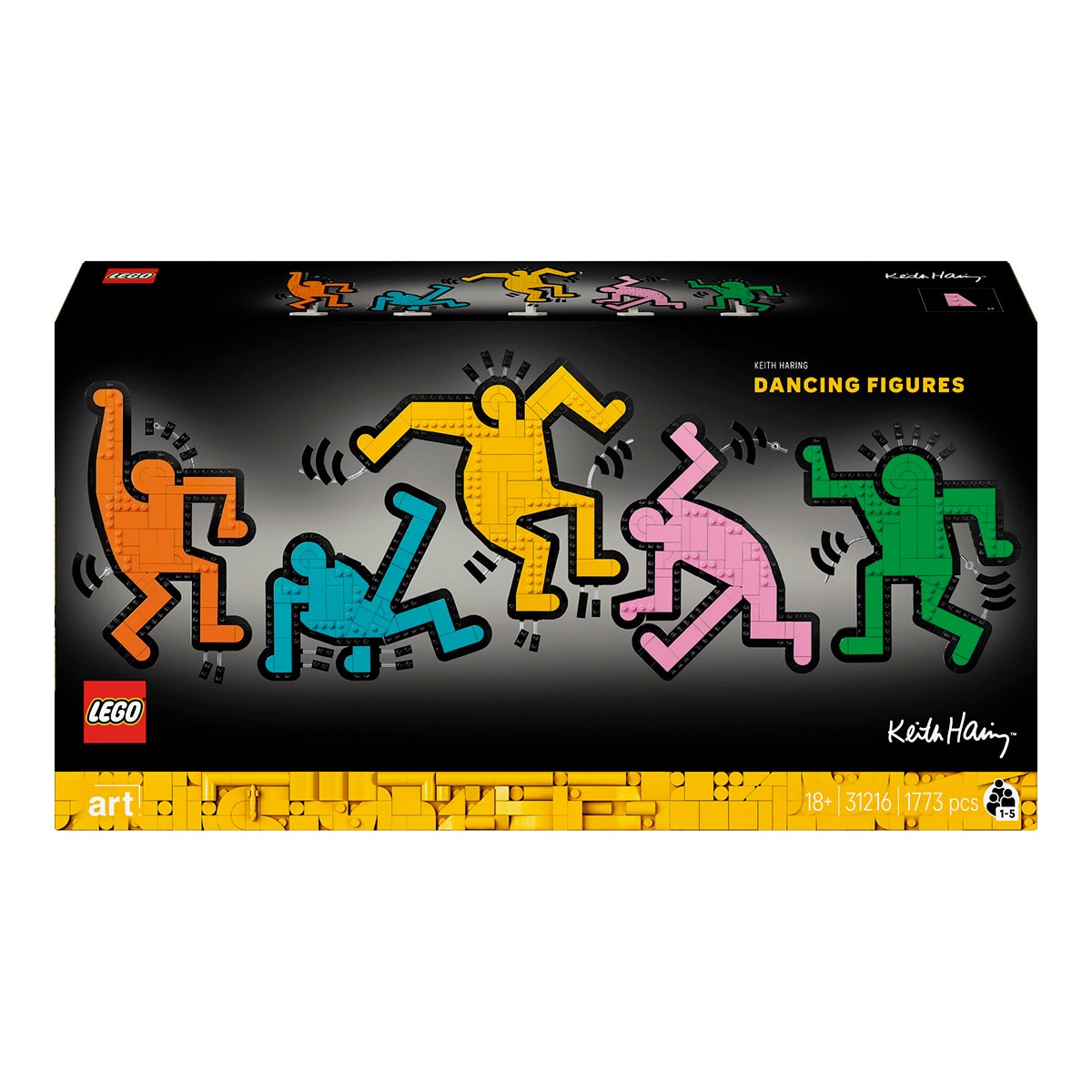 Imagem 0 de Keith Haring - Figuras a Dançar Lego Art