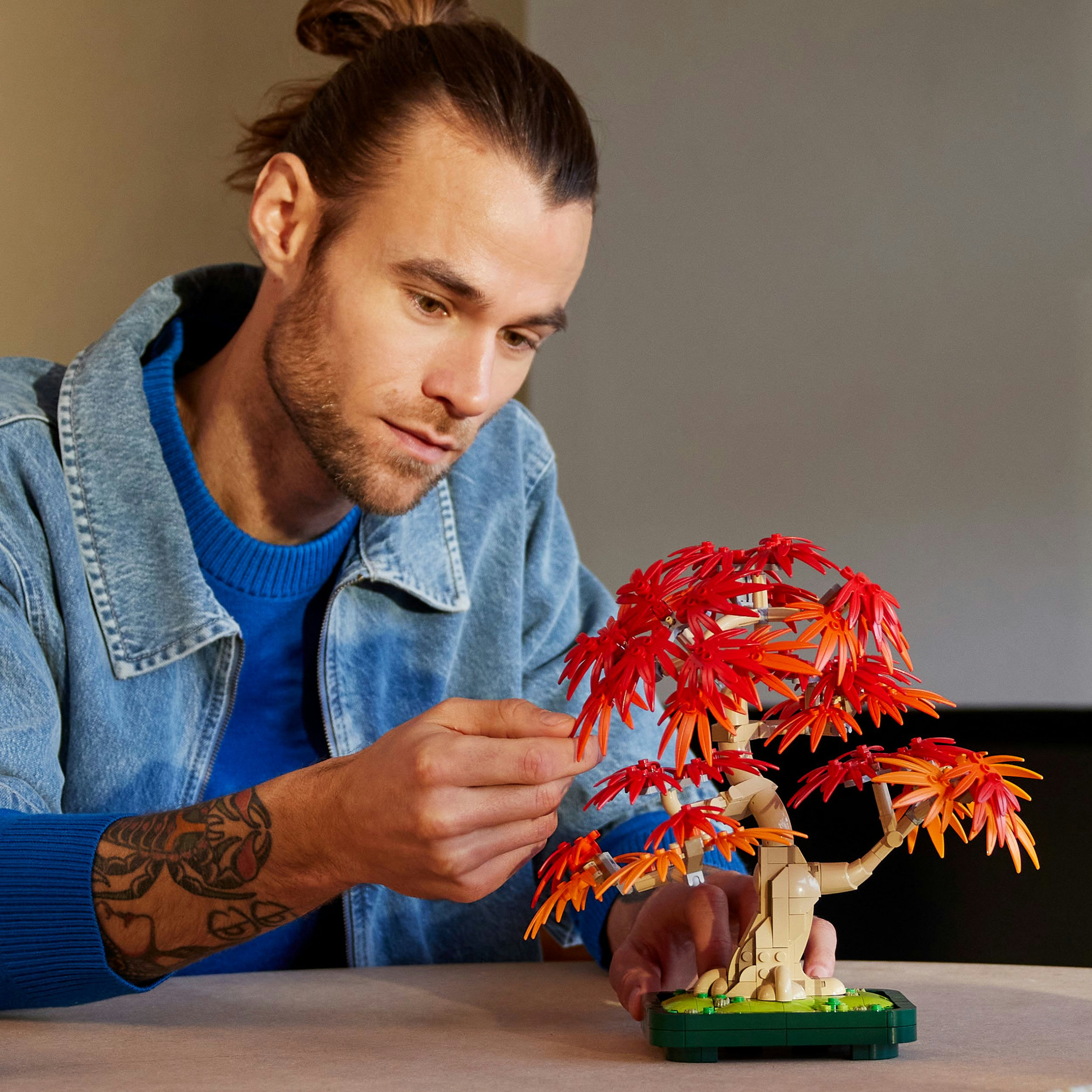 Juego de construcción Juego de construcción Bonsái de Arce Rojo Japonés LEGO Botanicals - 10348 2