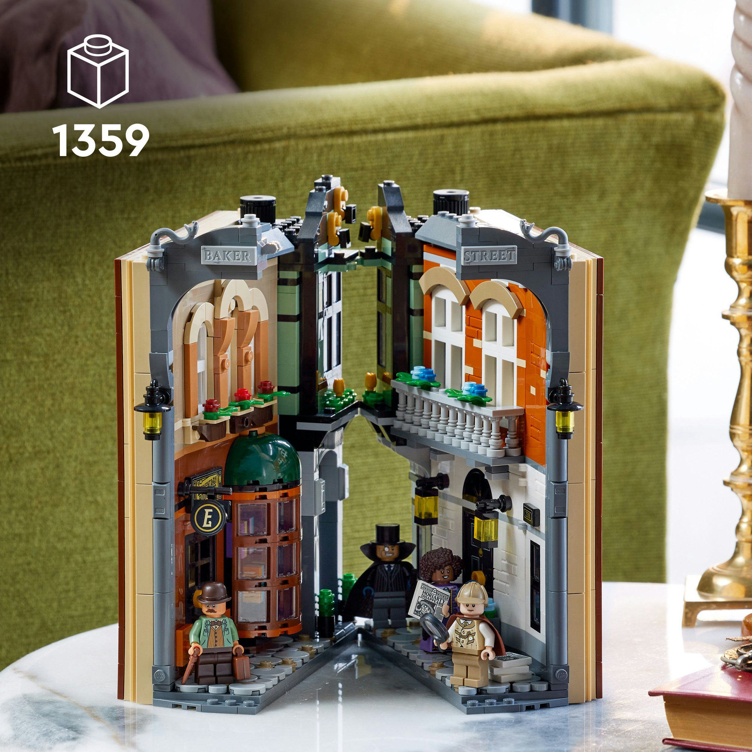 Juego de construcción Rincón entre Libros: Sherlock Holmes LEGO Icons - 10351 3