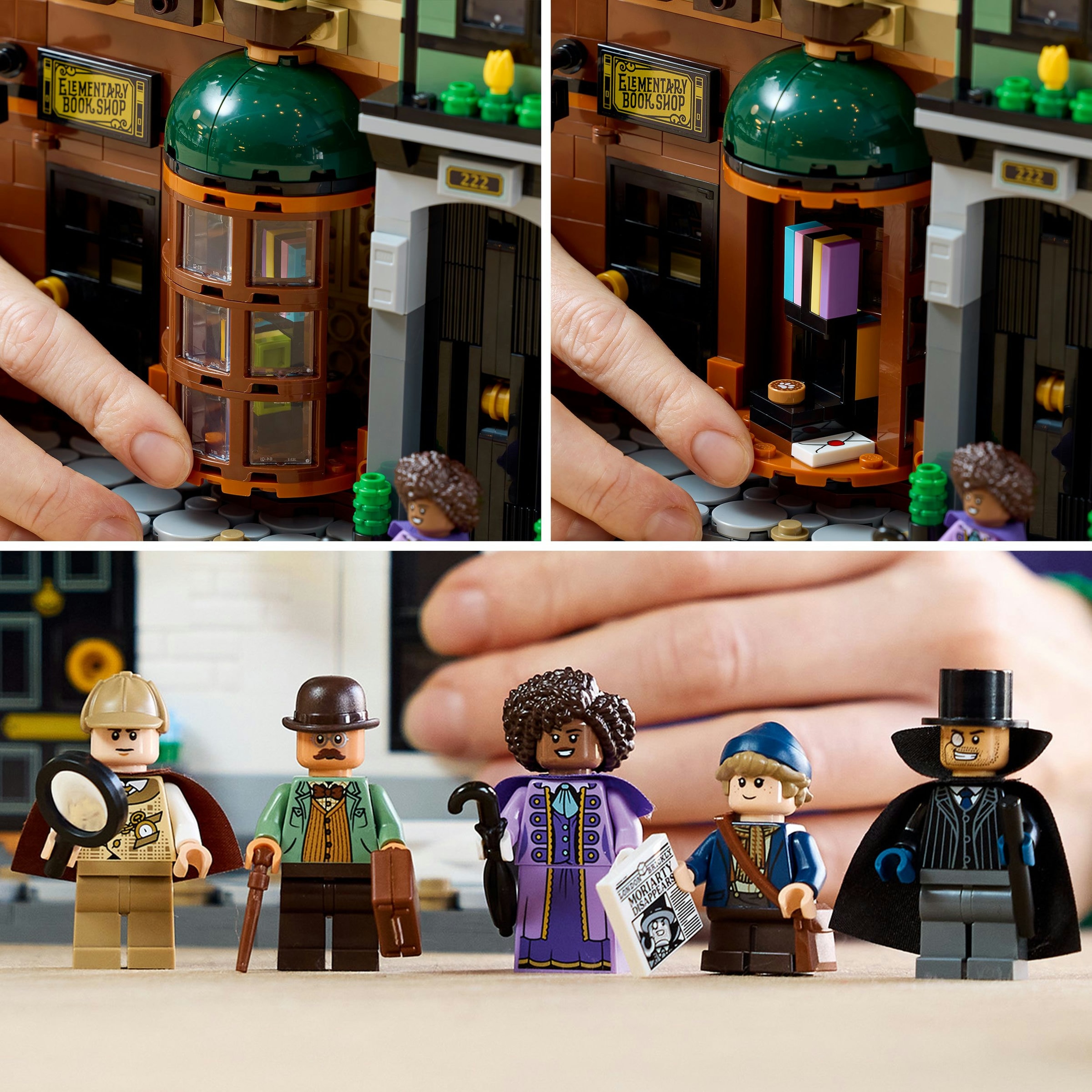 Juego de construcción Rincón entre Libros: Sherlock Holmes LEGO Icons - 10351 6
