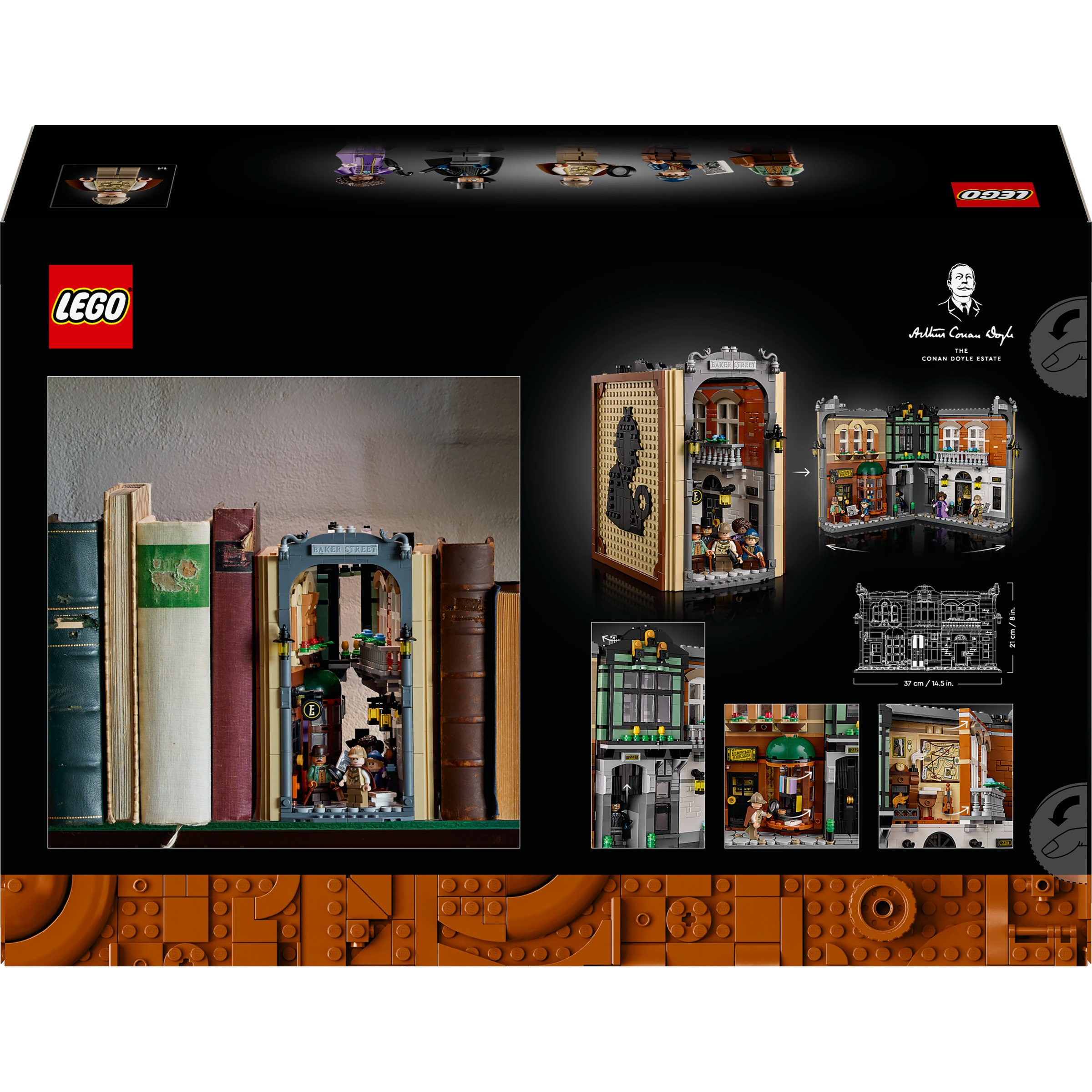 Juego de construcción Rincón entre Libros: Sherlock Holmes LEGO Icons - 10351 8
