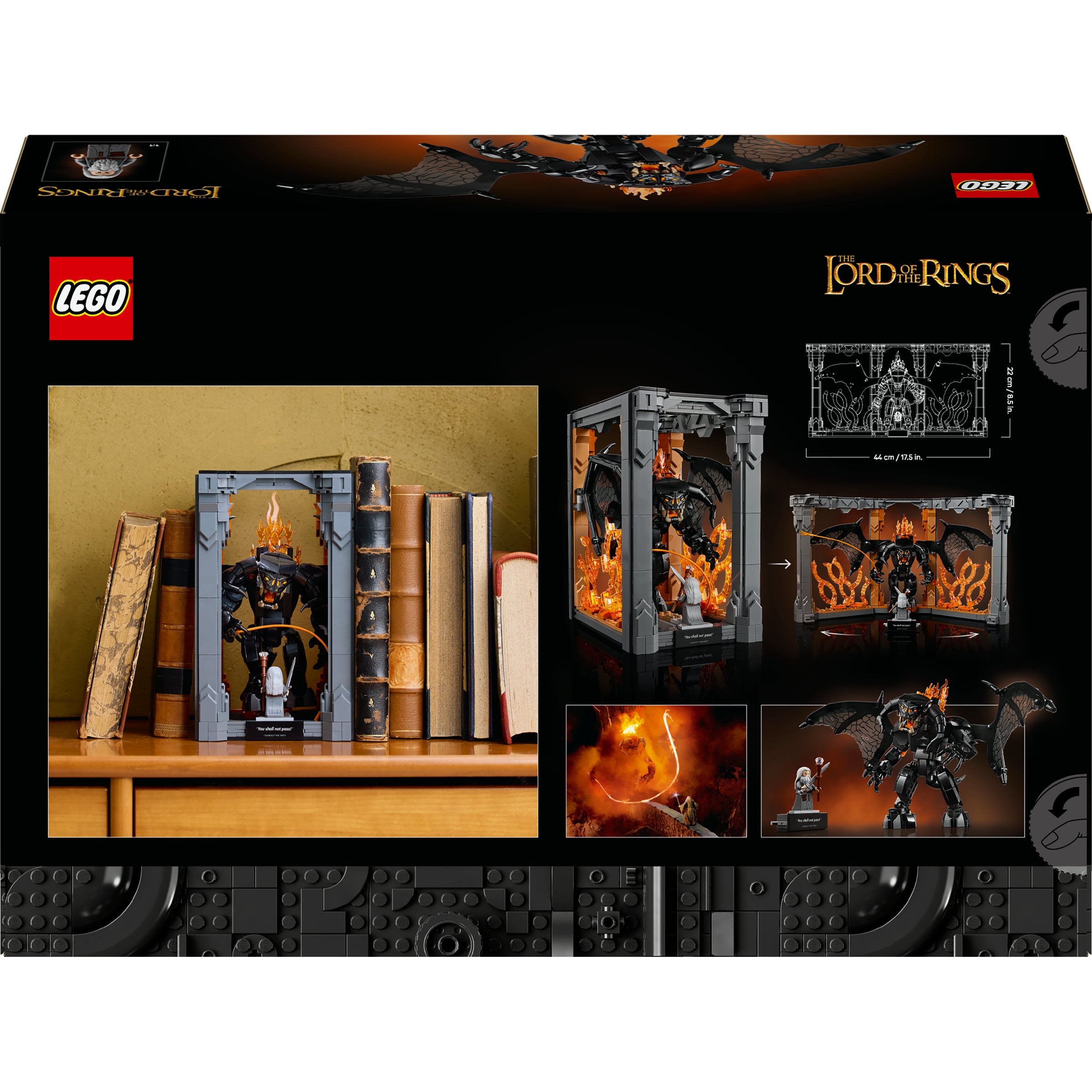 Juego de construcción Rincón entre Libros: El Señor de los Anillos: Balrog™ Warner Brothers LEGO - 10367 8