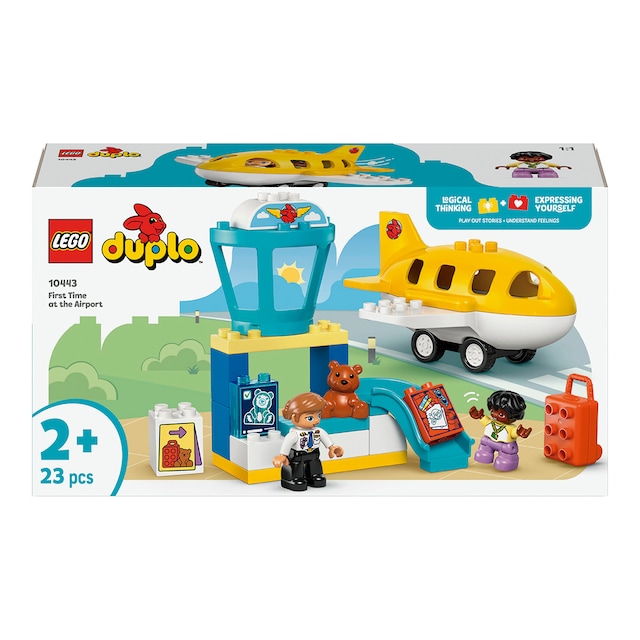 Imagen 0 de Juego de construcción Primera Vez en el Aeropuerto LEGO Duplo - 10443