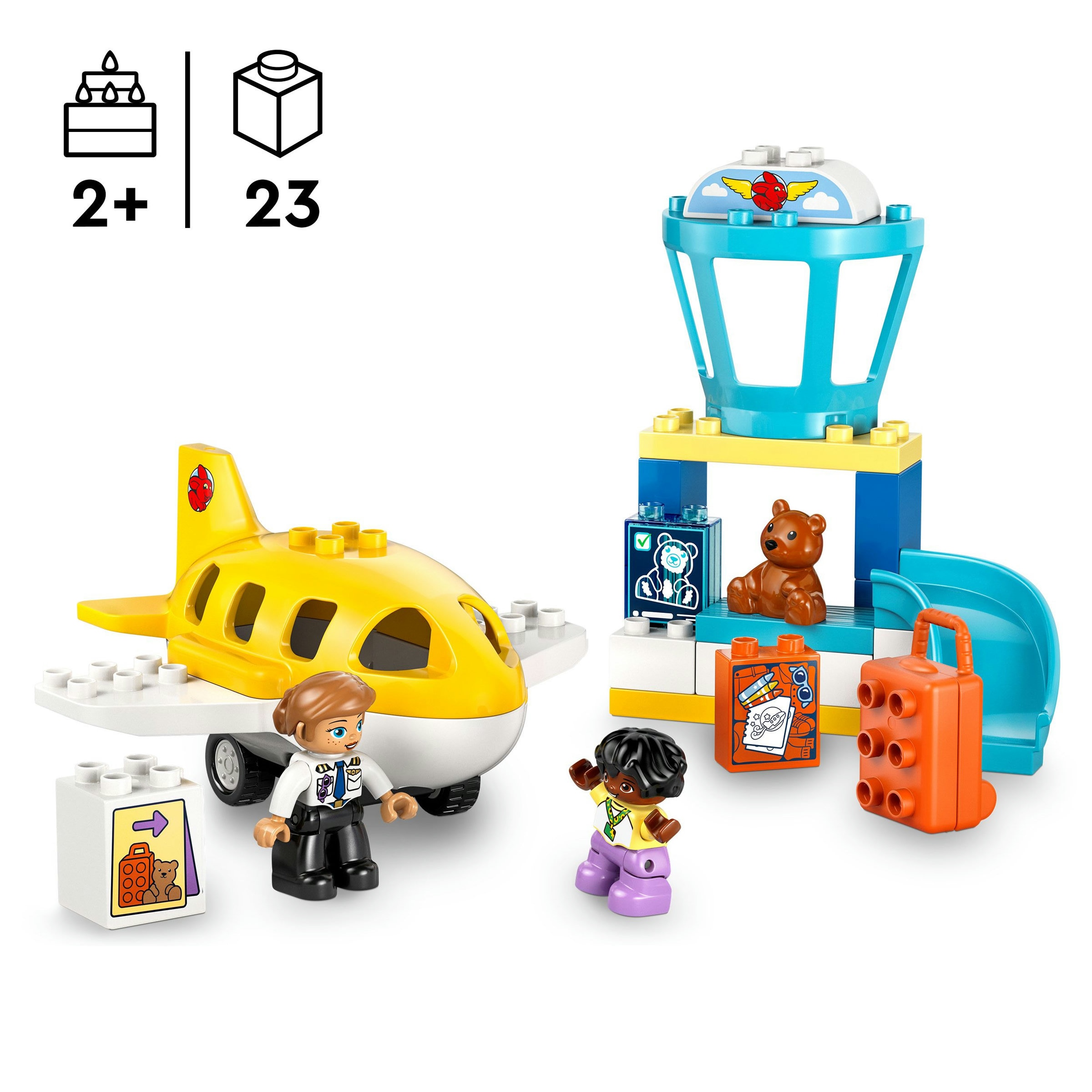 Juego de construcción Primera Vez en el Aeropuerto LEGO Duplo - 10443 4