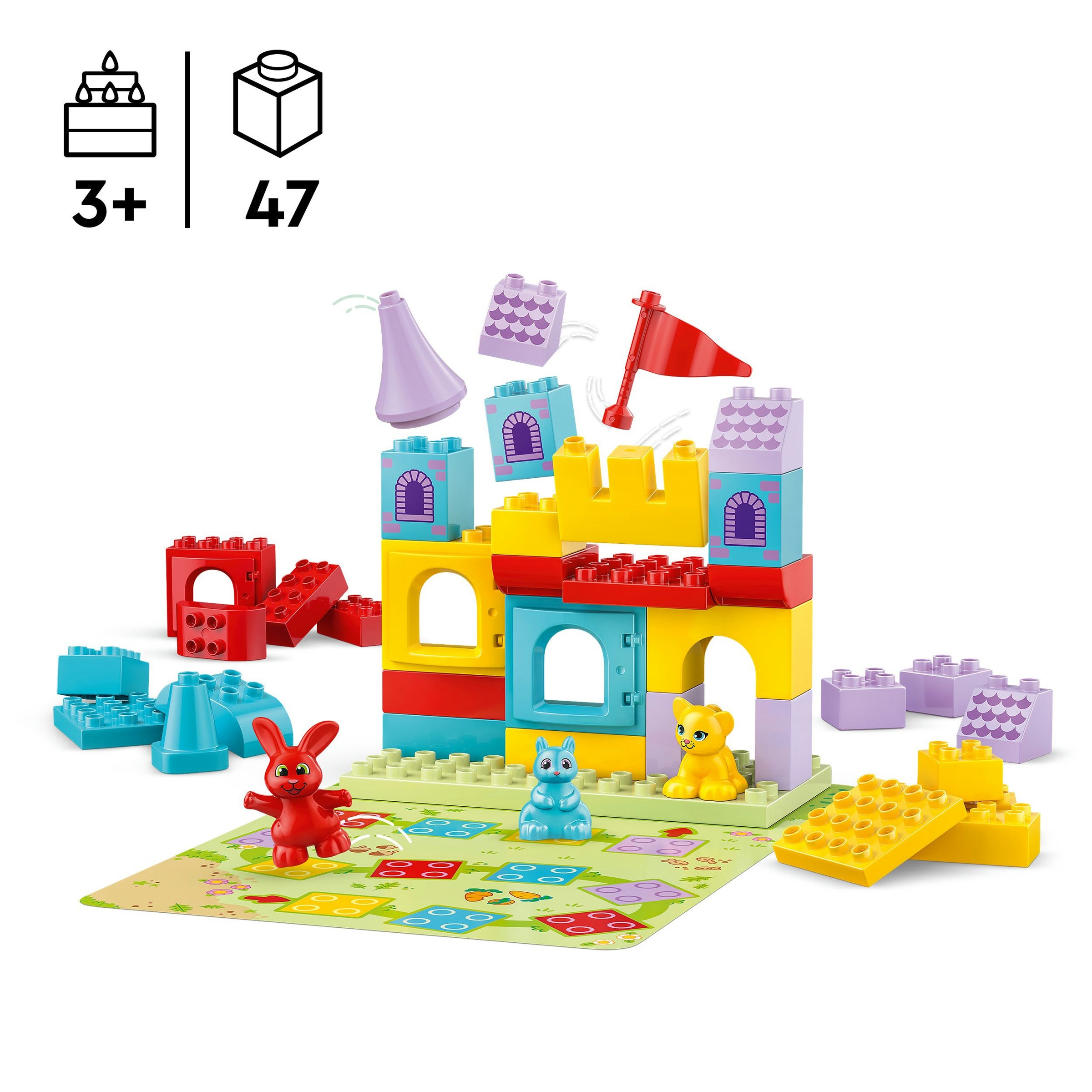 Juego de construcción Juego del Castillo de Hopsy LEGO Duplo - 10450 3