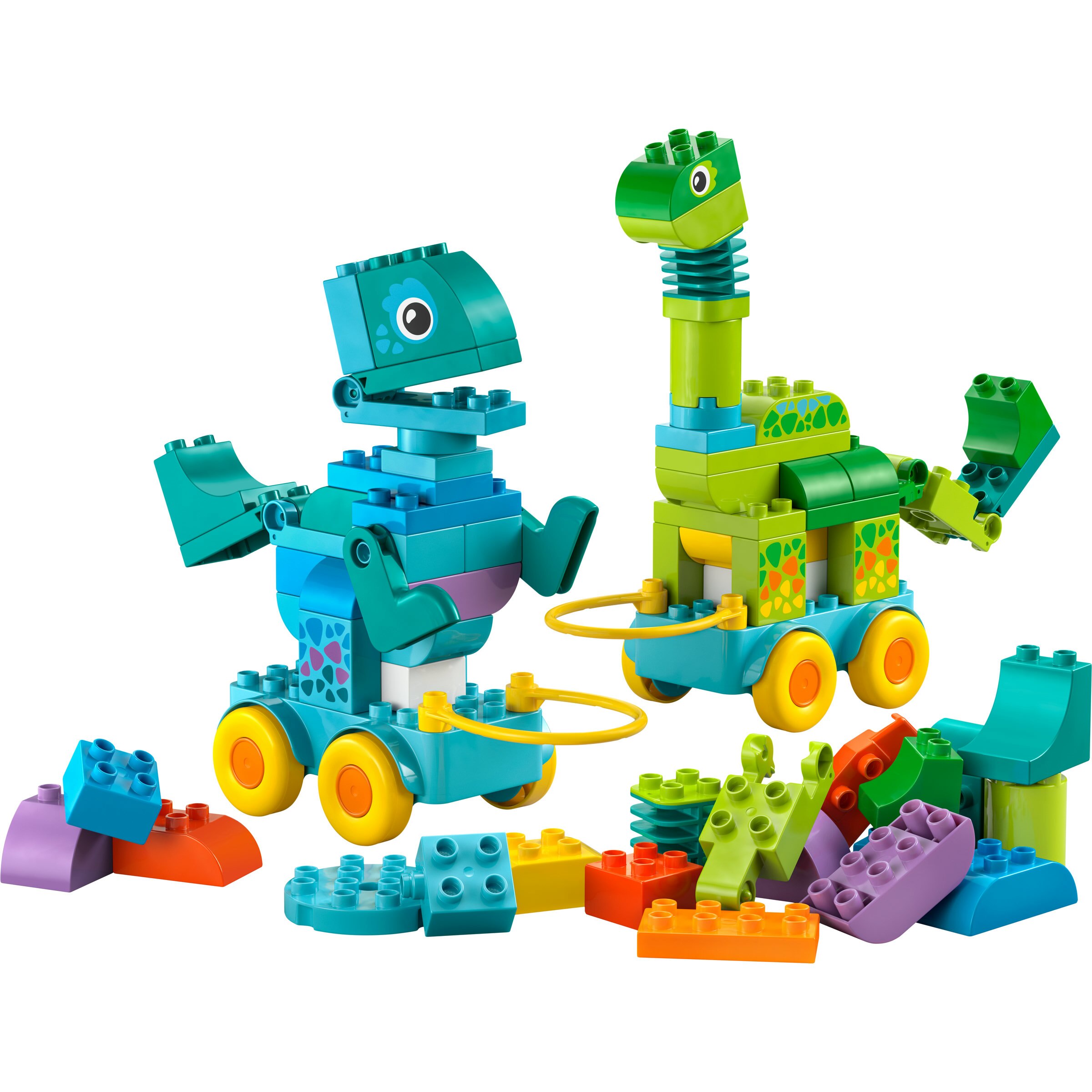 Juego de construcción Dinosaurios sobre Ruedas 3en1 LEGO Duplo - 10451 4