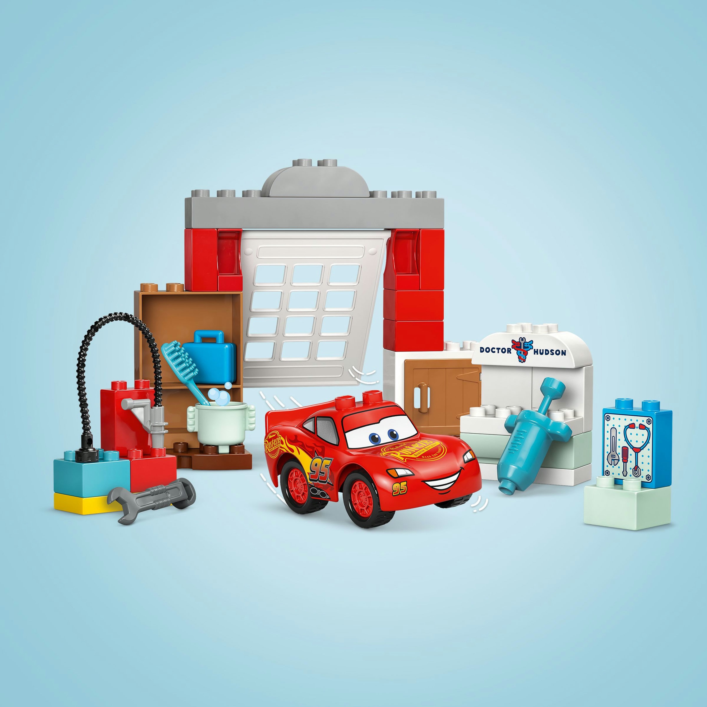 Juego de construcción Visita de McQueen al Taller de Doc LEGO Duplo - 10456 4