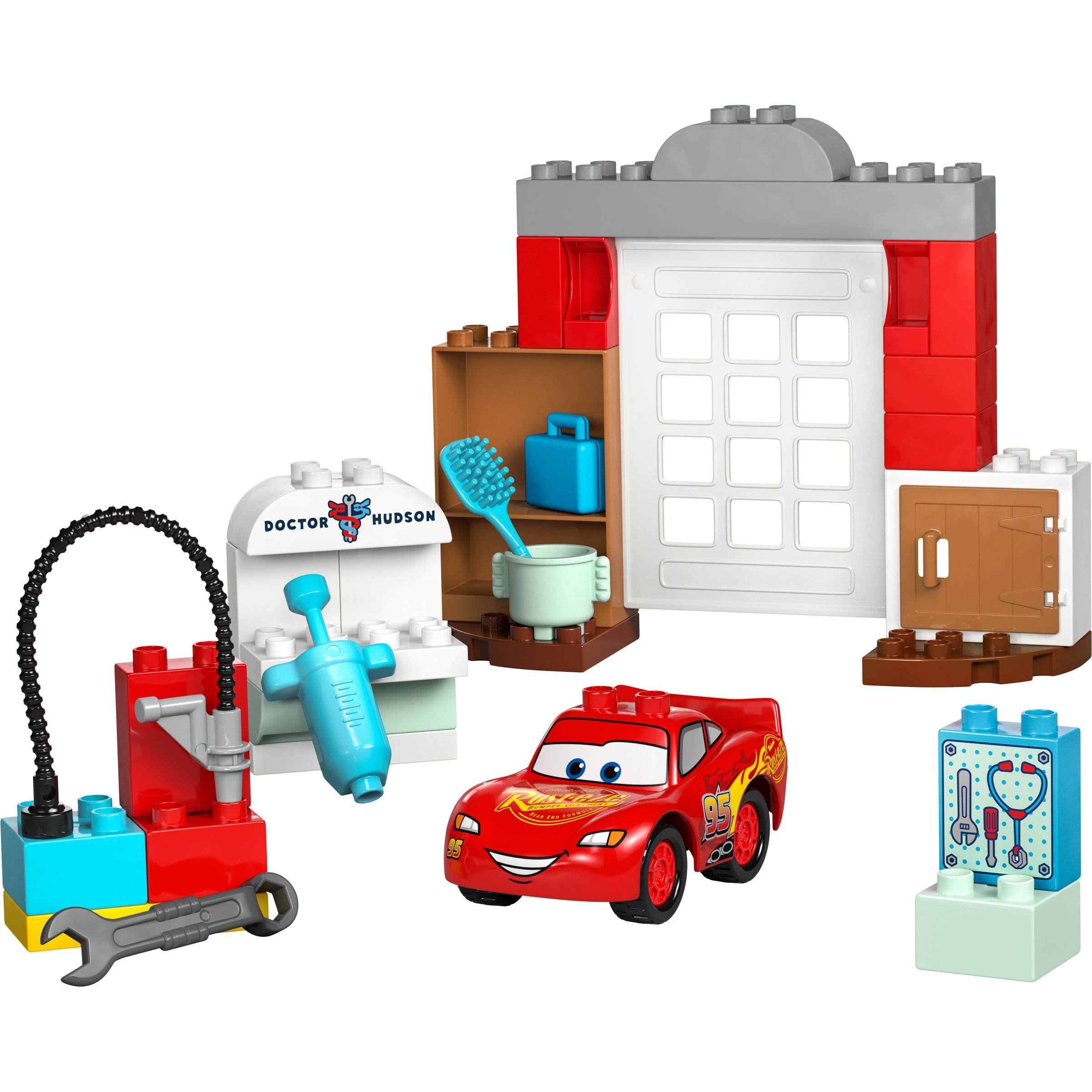 Juego de construcción Visita de McQueen al Taller de Doc LEGO Duplo - 10456 7