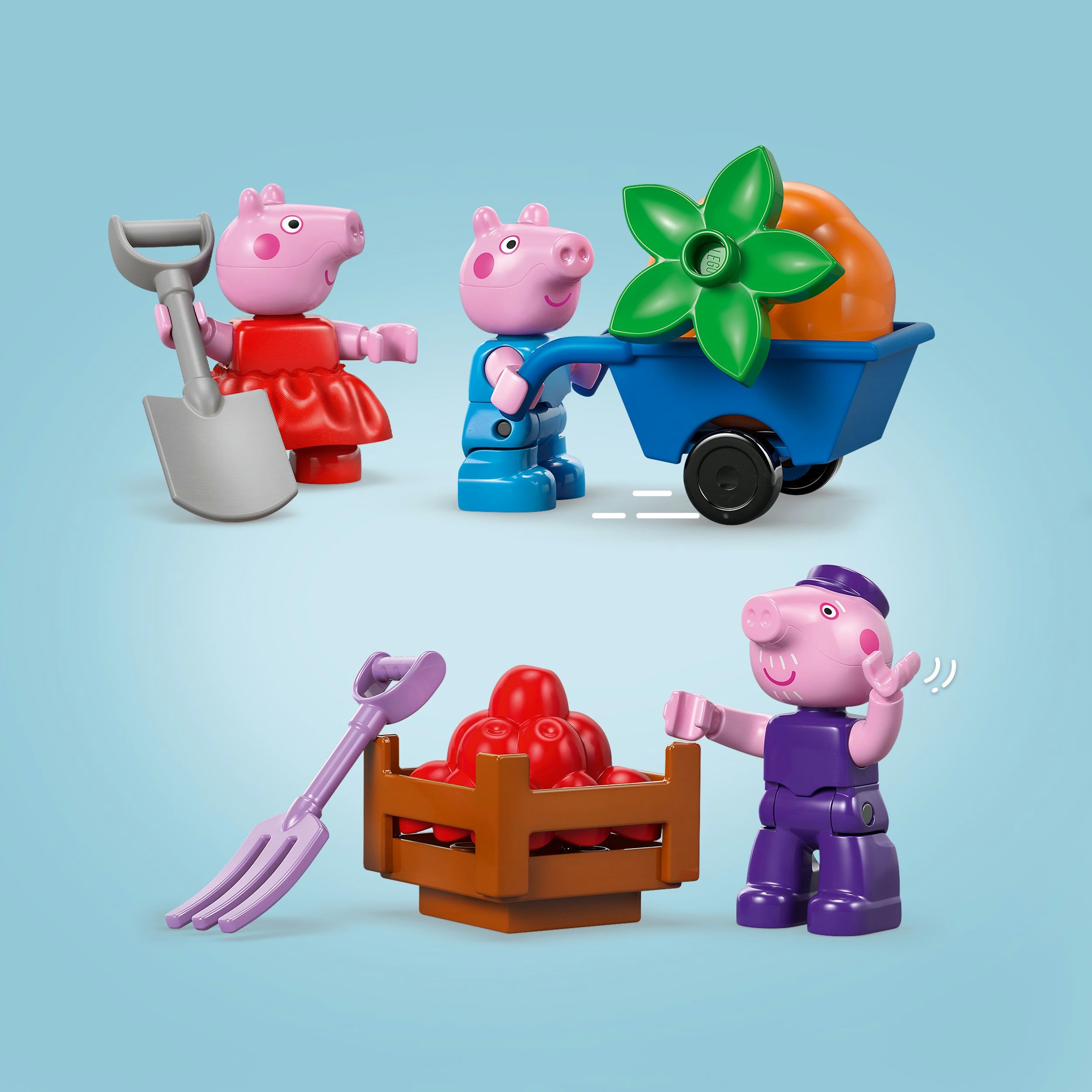 Juego de construcción Huerto e Invernadero del Abuelo Pig LEGO Duplo - 10461 6