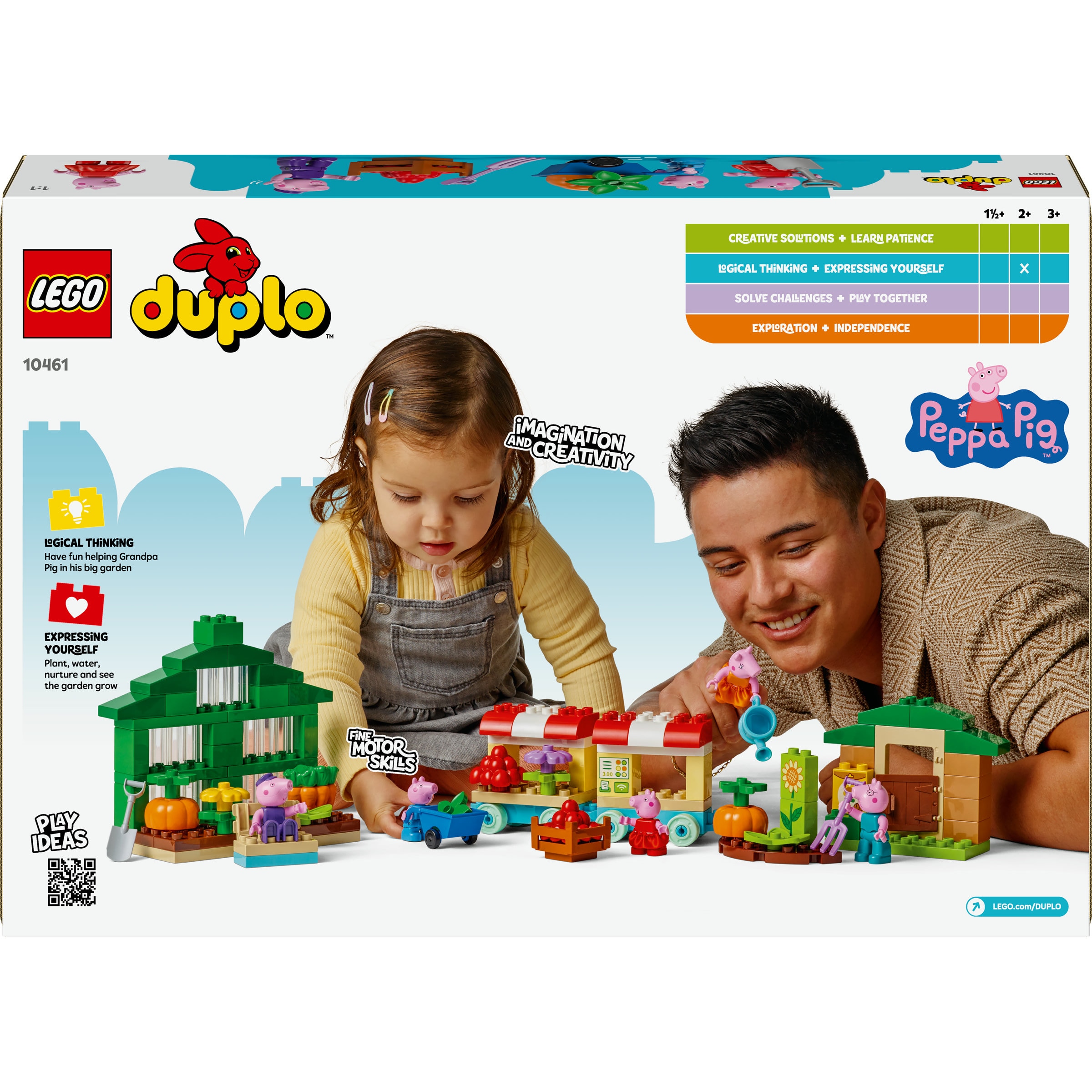 Juego de construcción Huerto e Invernadero del Abuelo Pig LEGO Duplo - 10461 9