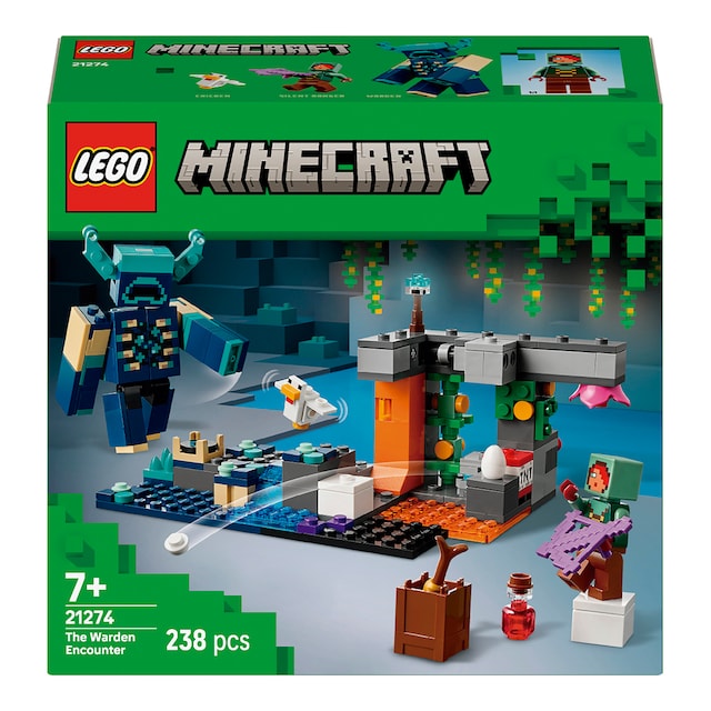 Juego de construcción El Encuentro con el Custodio Lego Minecraft