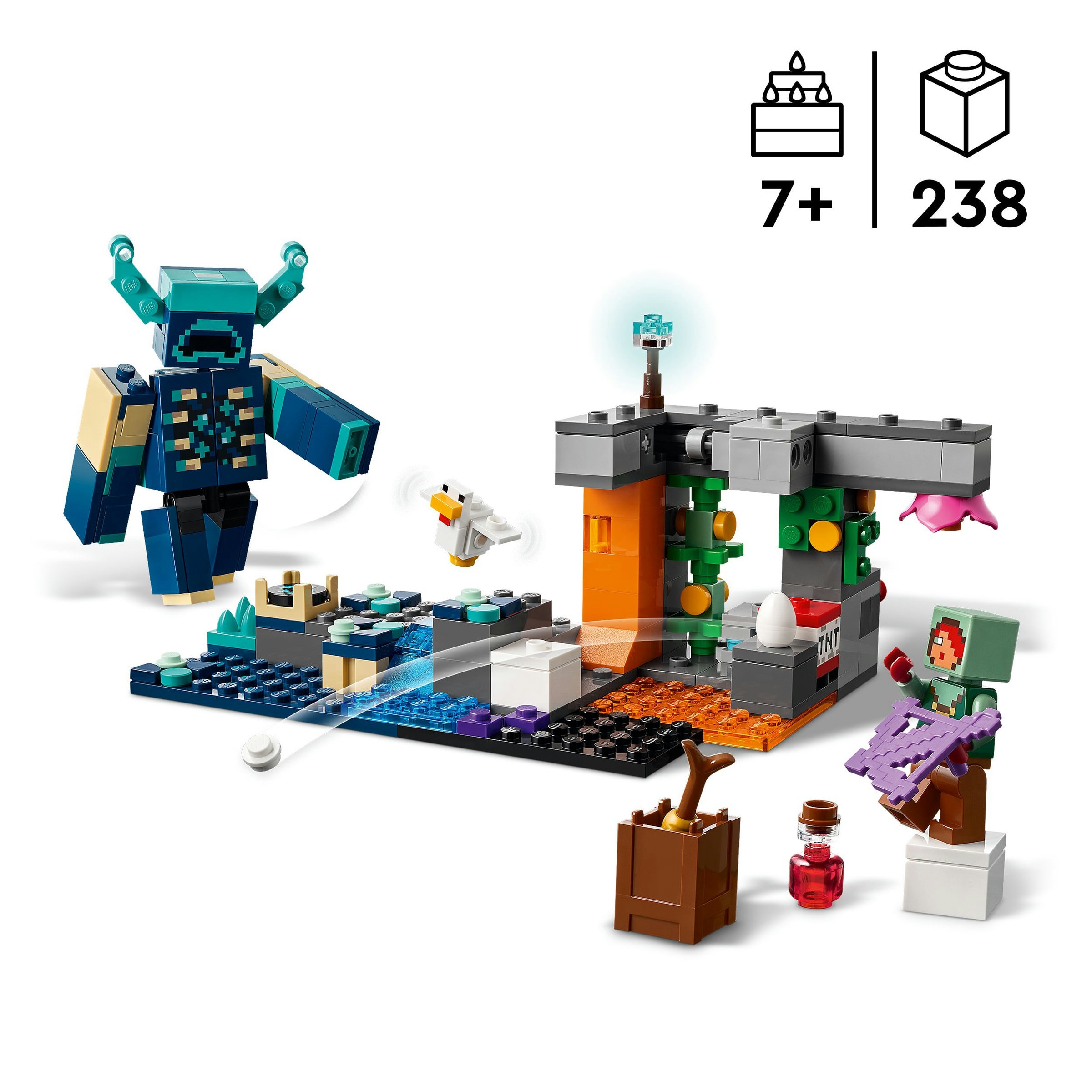 Juego de construcción El Encuentro con el Custodio LEGO Minecraft - 21274 3