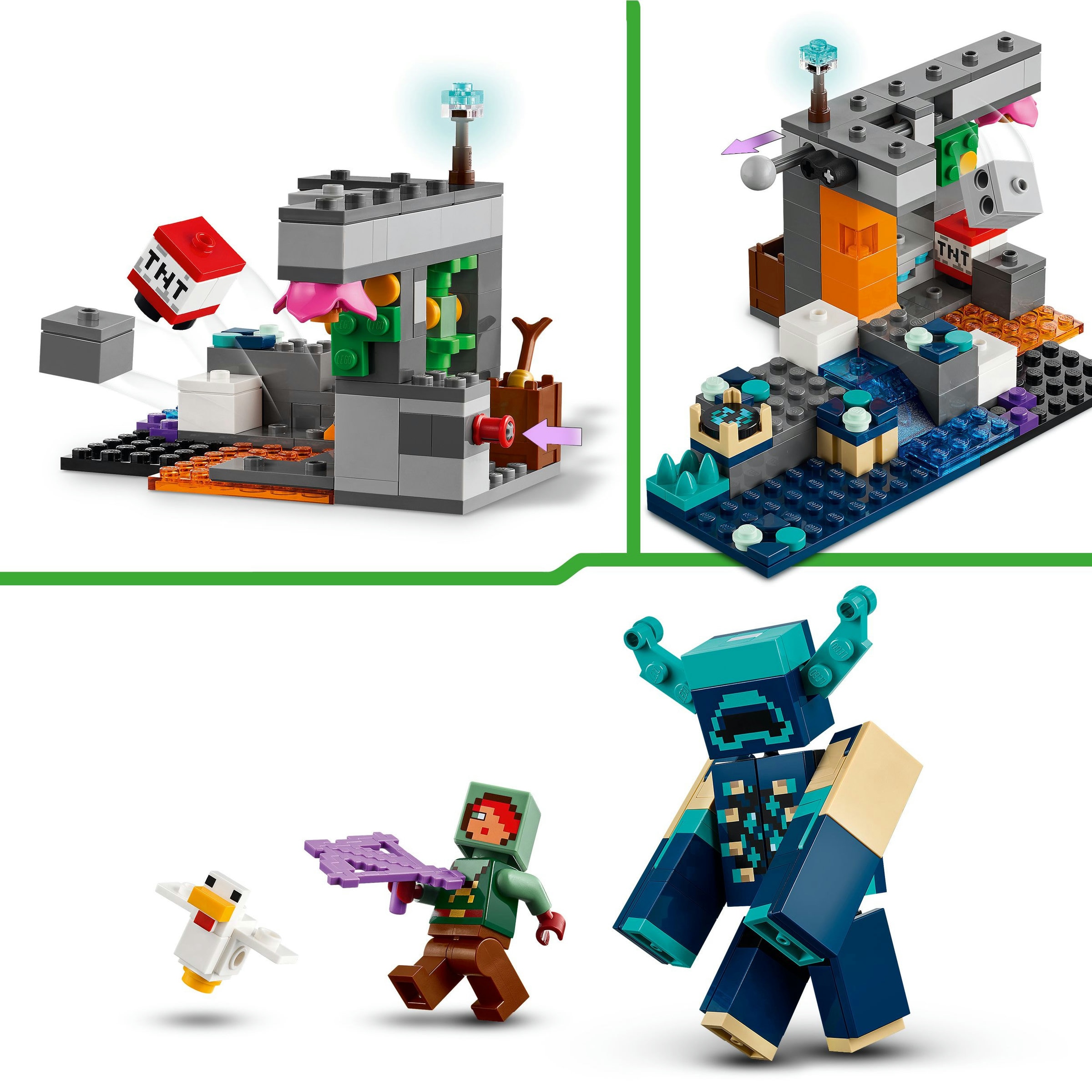 Juego de construcción El Encuentro con el Custodio LEGO Minecraft - 21274 5