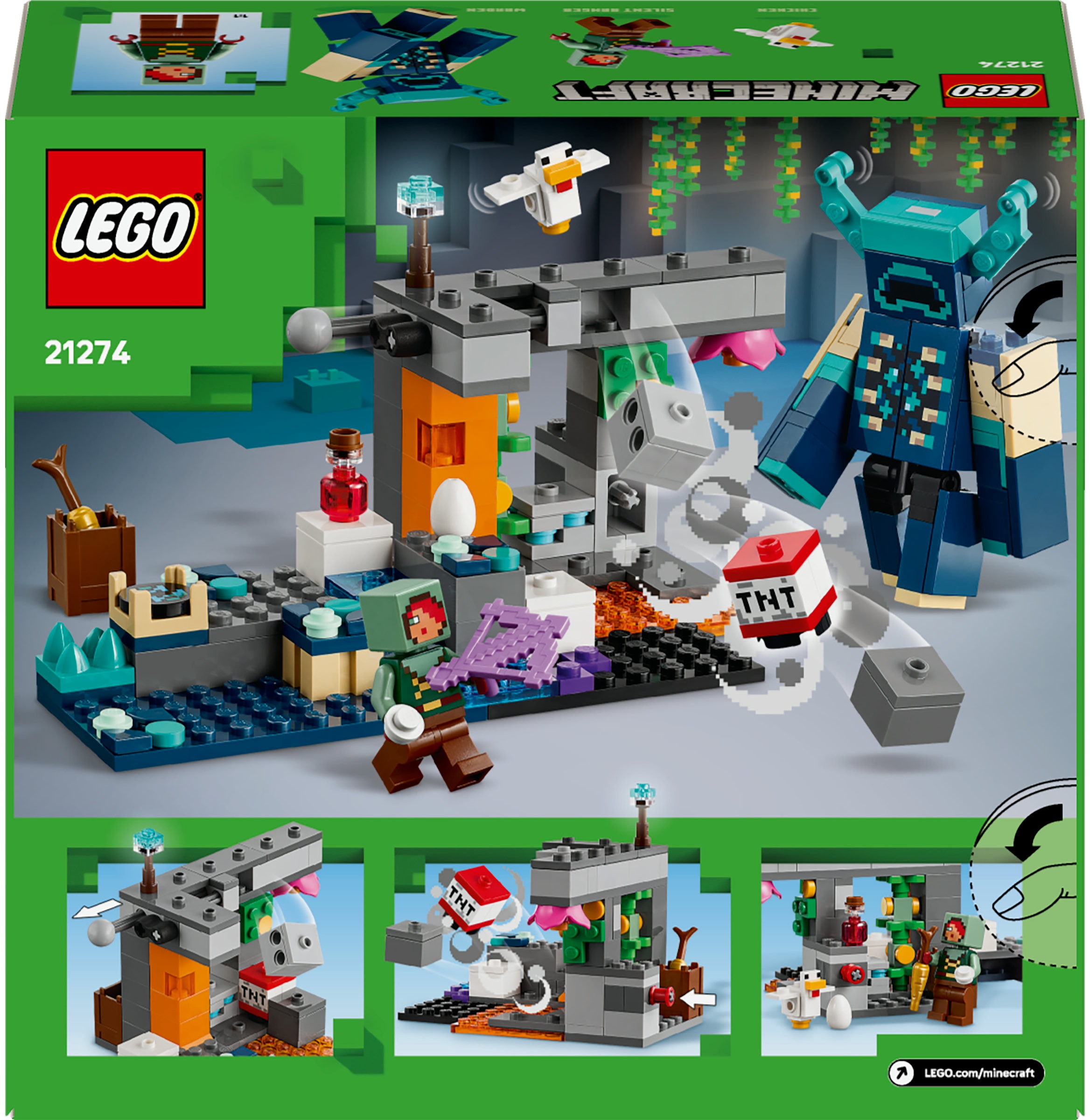 Juego de construcción El Encuentro con el Custodio LEGO Minecraft - 21274 8