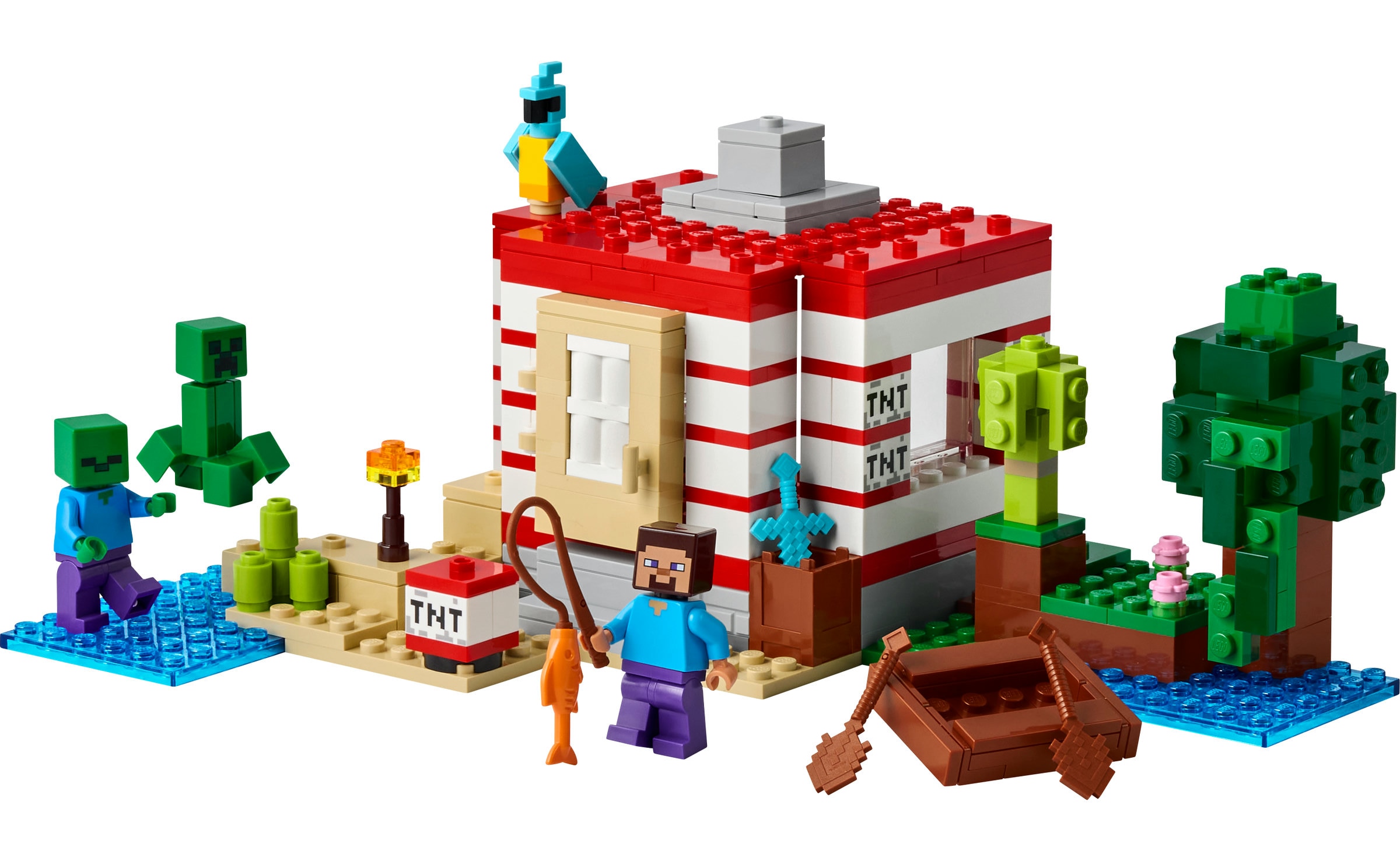 Juego de construcción La Casa-Dinamita de la Selva LEGO Minecraft - 21275 8