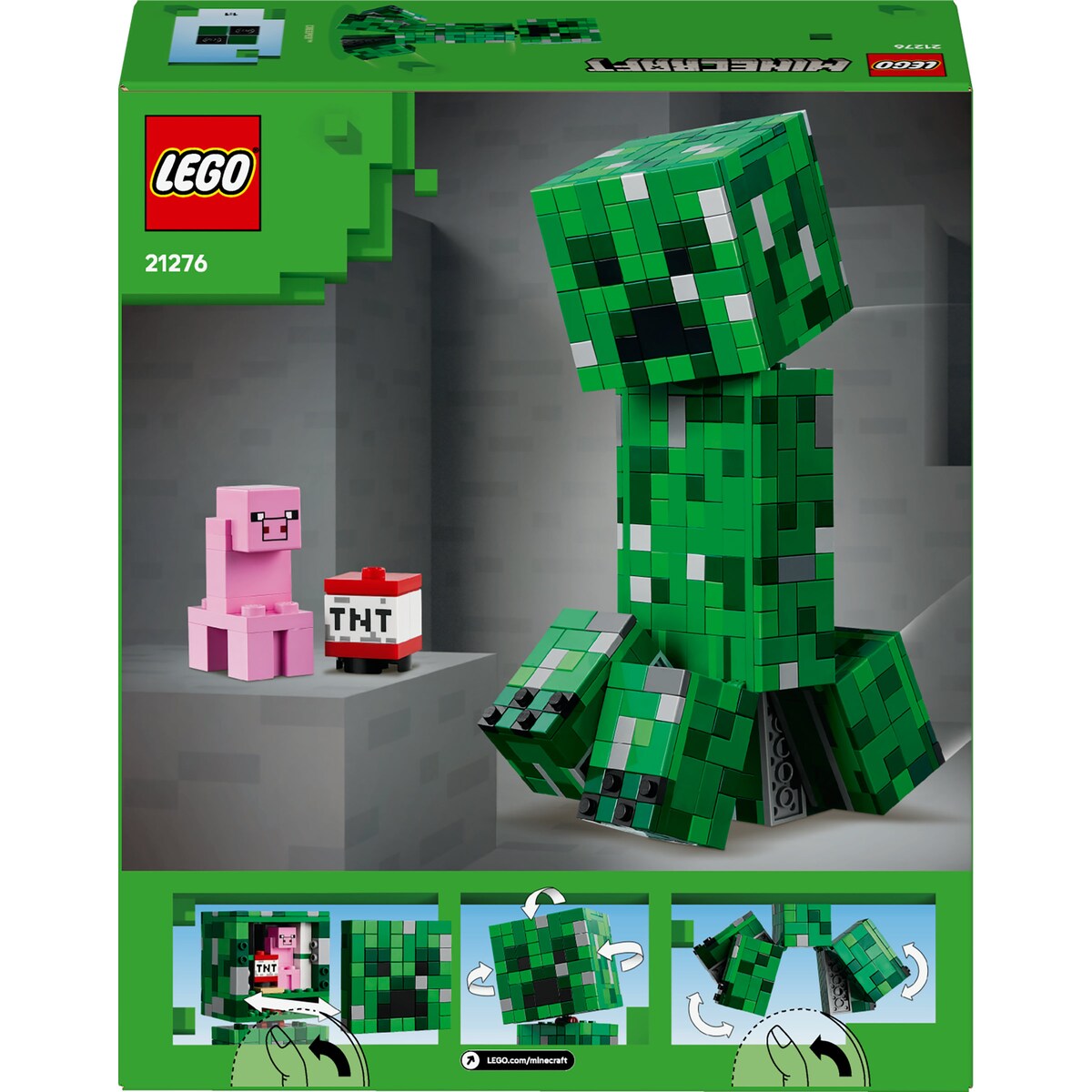 Juego de construcción El Creeper LEGO Minecraft 21276 · LEGO