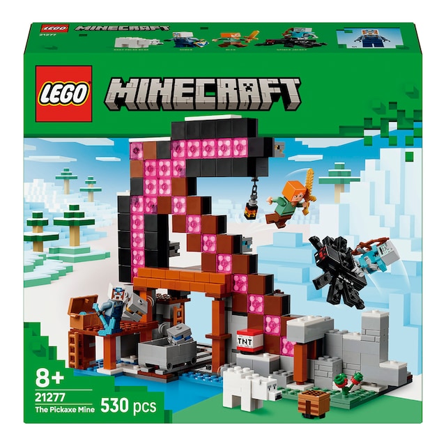 Juego de construcción La Mina del Pico Lego Minecraft