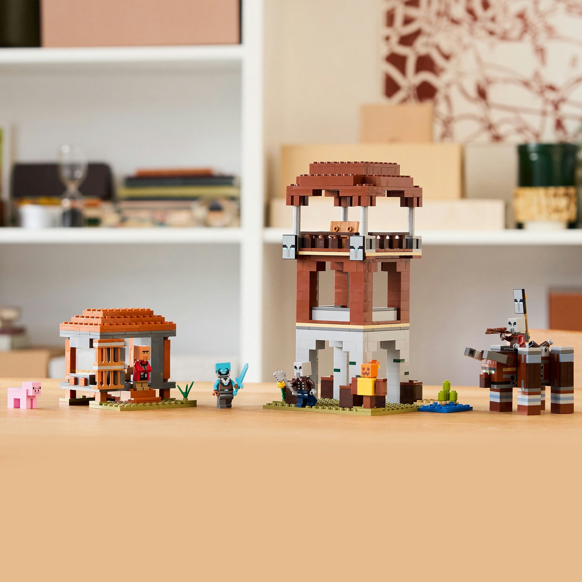 Juego de construcción El Puesto de Avanzada de los Saqueadores y el Devastador LEGO Minecraft - 21278 6