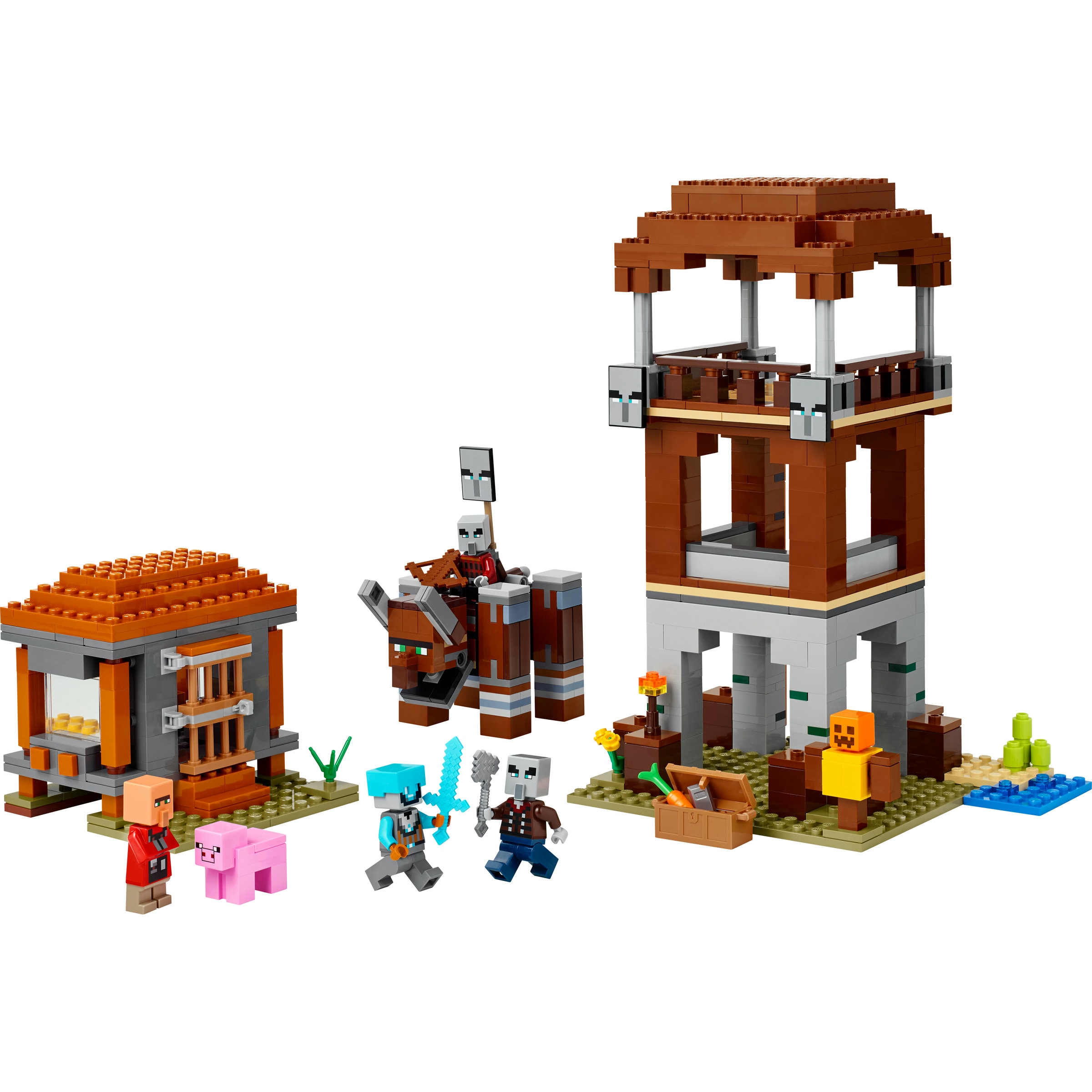 Juego de construcción El Puesto de Avanzada de los Saqueadores y el Devastador LEGO Minecraft - 21278 7