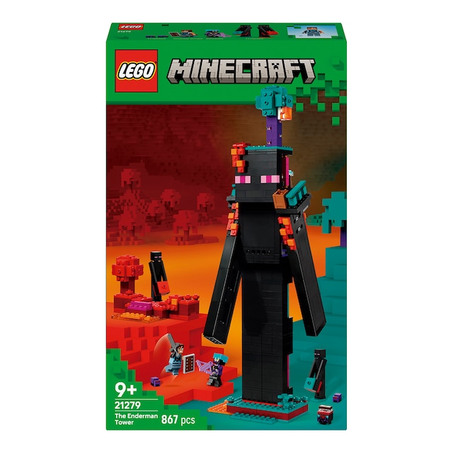 Juego de construcción La Torre del Enderman Lego Minecraft