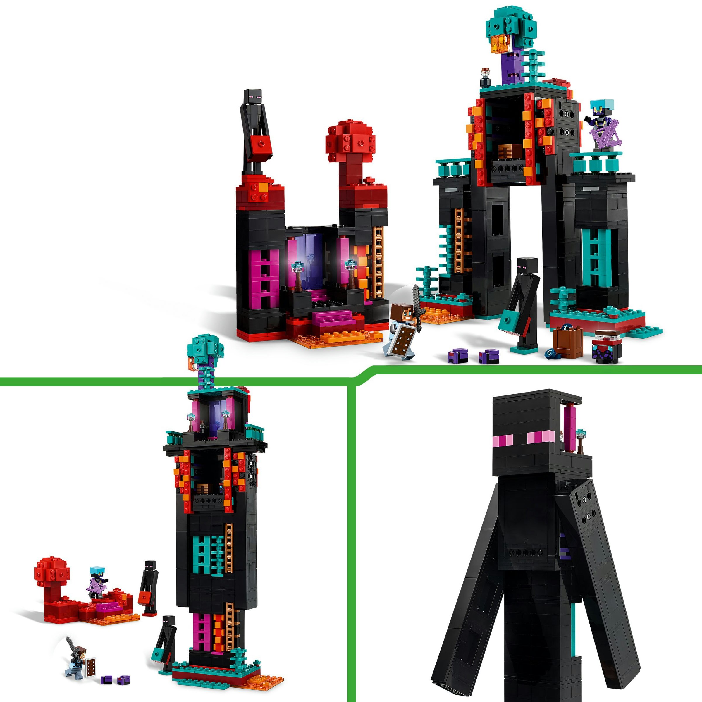 Juego de construcción La Torre del Enderman LEGO Minecraft - 21279 4