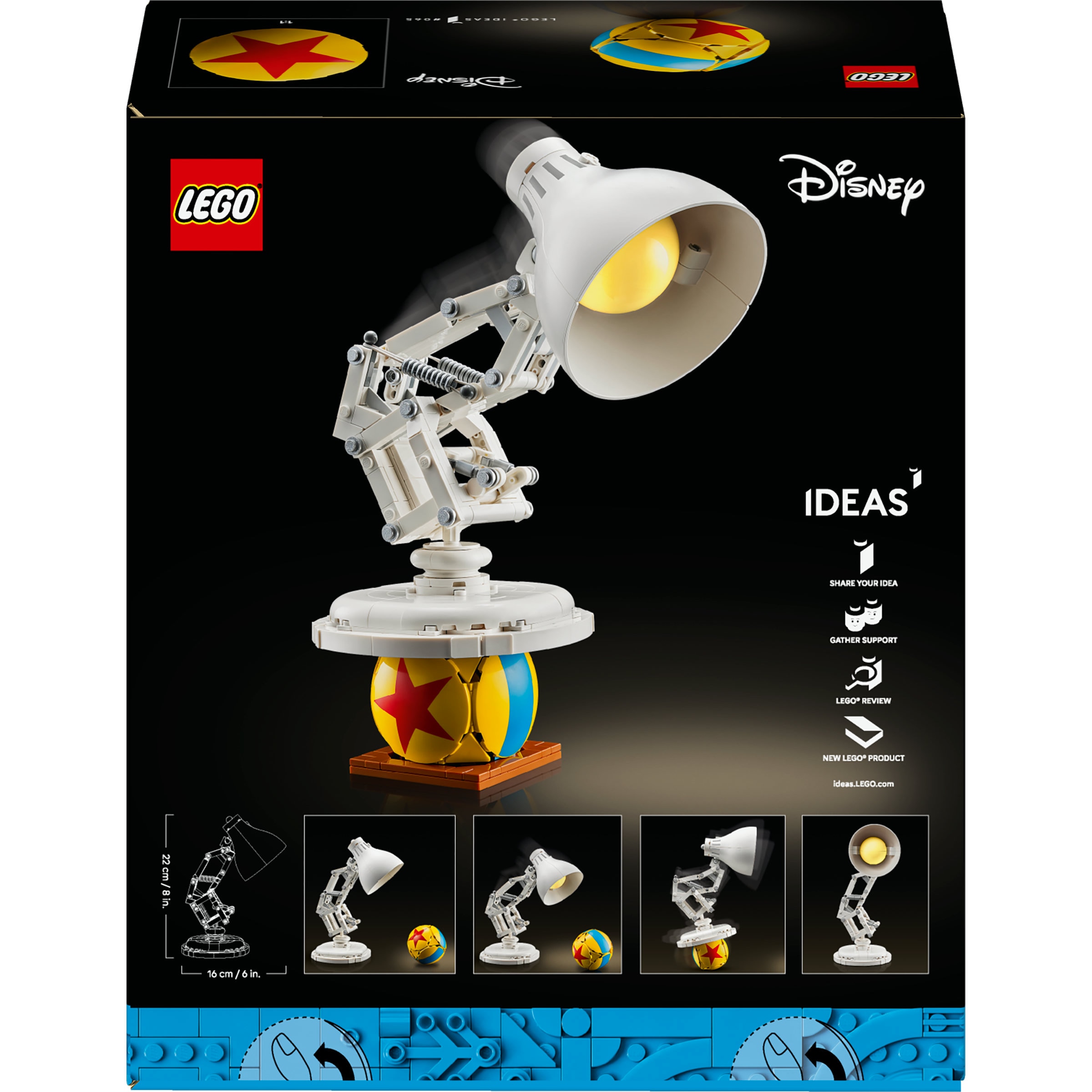 Juego de construcción Disney Pixar Luxo Jr. LEGO Ideas - 21357 8