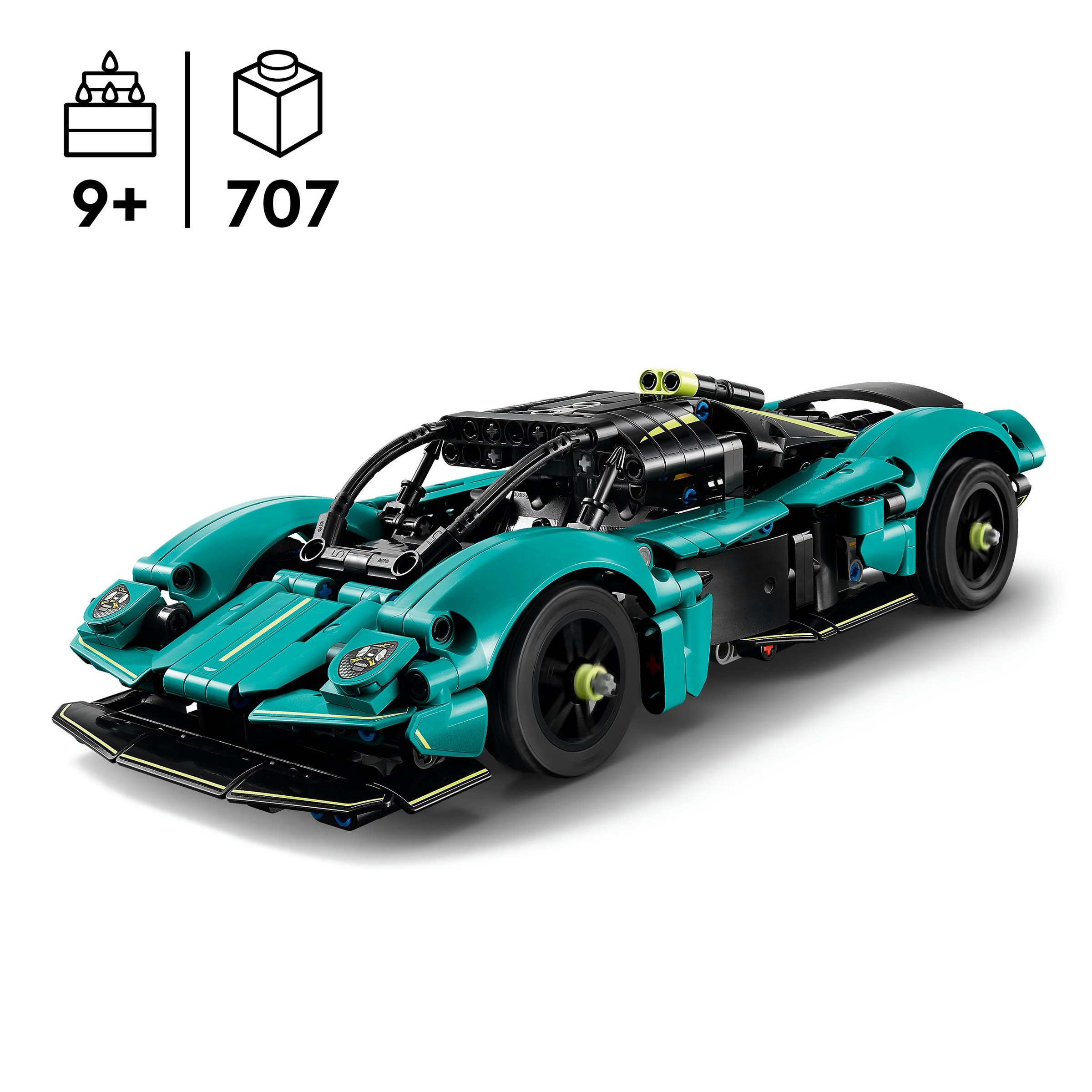 Aston MLego Artin Valkyrie Lego Technic 3