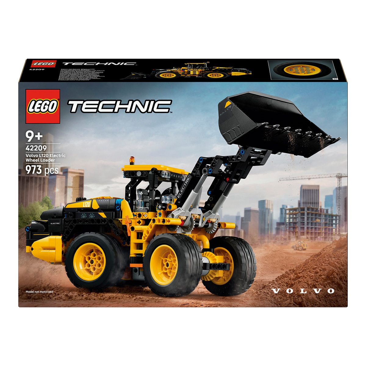 Imagen 0 de Juego de construcción Cargadora con Ruedas Volvo L120 Electric LEGO Technic - 42209