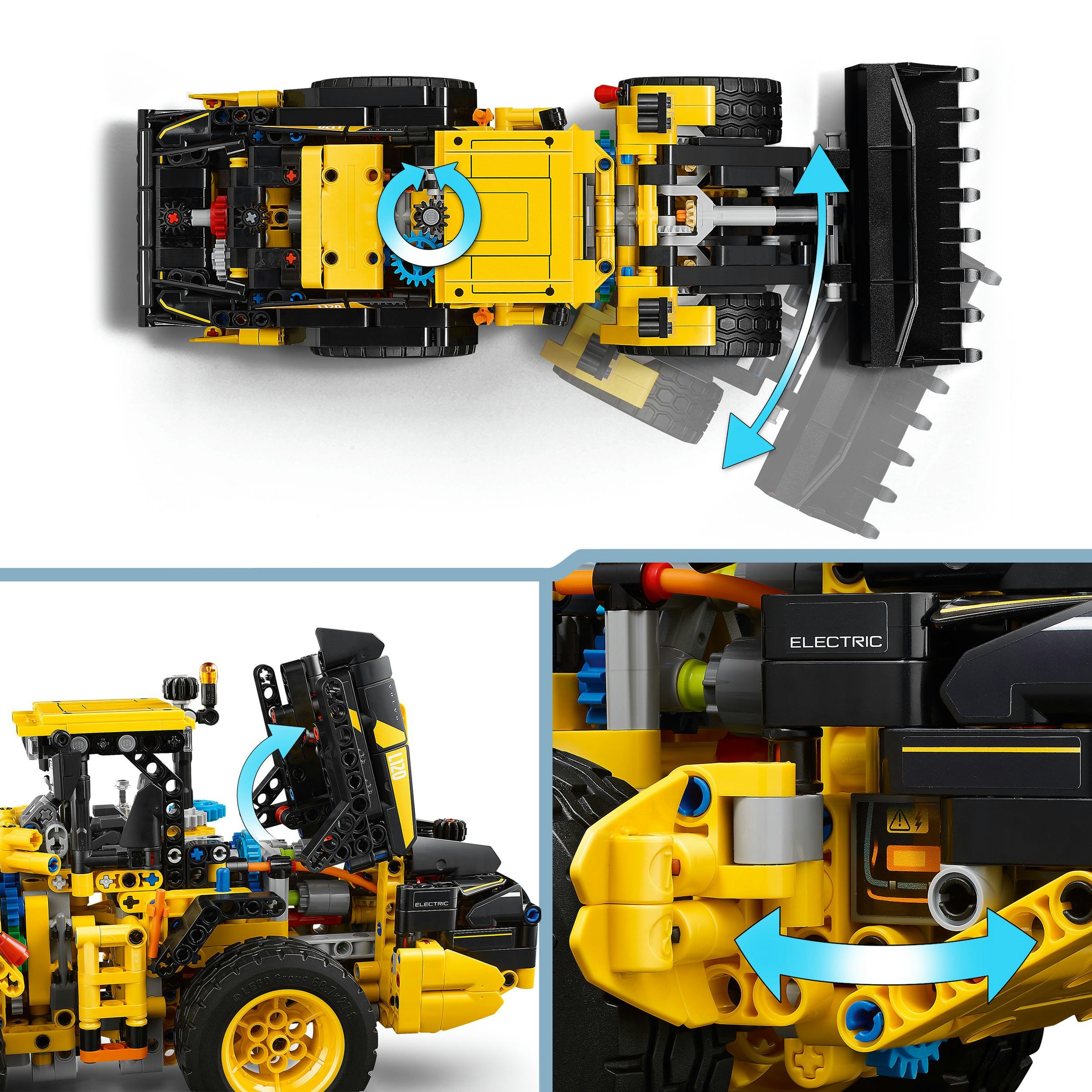 Juego de construcción Cargadora con Ruedas Volvo L120 Electric LEGO Technic - 42209 5